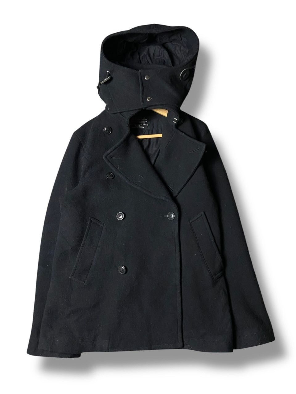 CABANE de ZUCCa Cabane De Zucca Double Breasted Wool Coat (163) Size US M / EU 48-50 / 2 - 1 Thumbnail