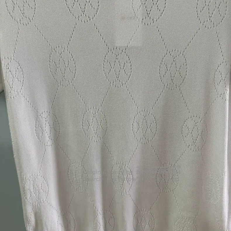 Hermes Hermes White lace knit short sleeves Size XXS / US 00 / IT 34 - 7 Thumbnail
