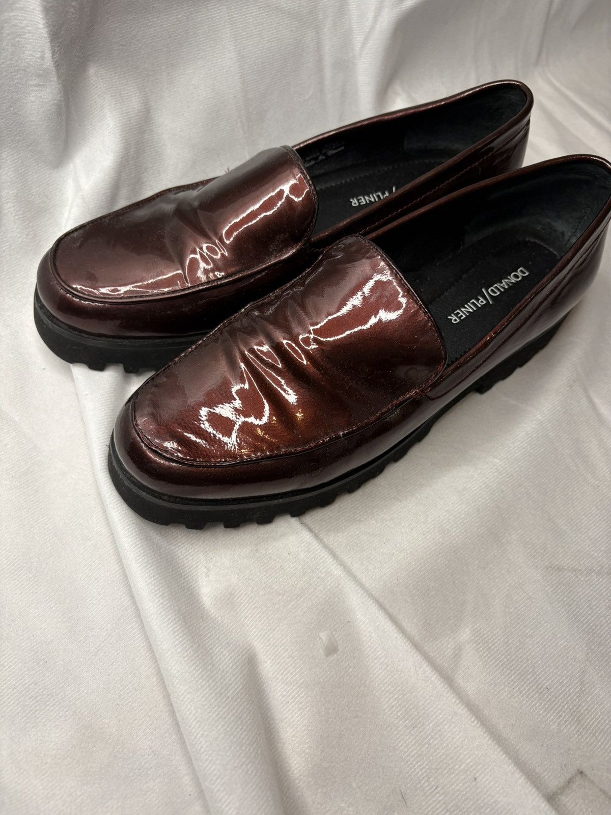 Donald Pliner Donald Pliner Patent Leather Loafer Size US 8 / IT 38 - 1 Thumbnail