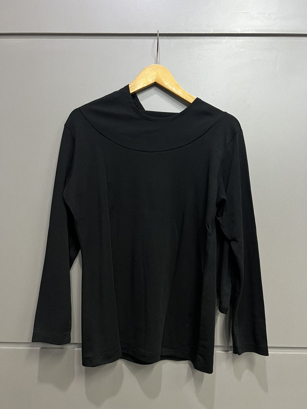 Y's × Yohji Yamamoto Yohji Yamamoto Y’s Triacetate Asymmetric Longsleeve Scarf Size US M / EU 48-50 / 2 - 4 Thumbnail