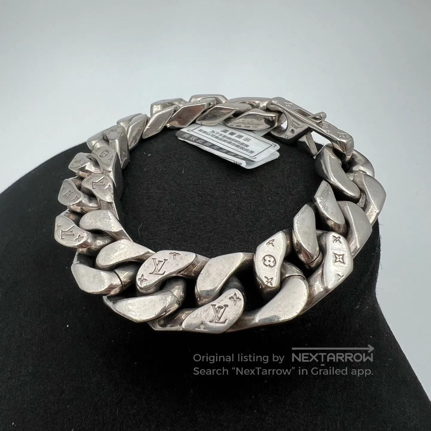 Louis Vuitton Louis Vuitton sizeM Full stamping, Cuban chain Size ONE SIZE - 2 Thumbnail
