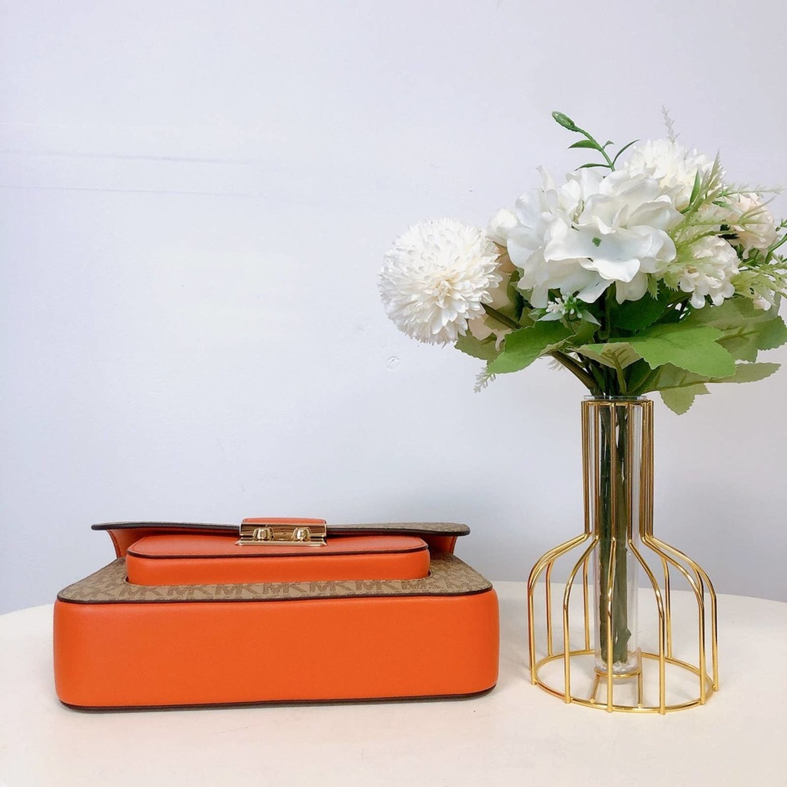 Michael Kors Michael Kors 35S3GS9M2B Sloan Editor MD Messenger IN POPPY Size ONE SIZE - 5 Thumbnail