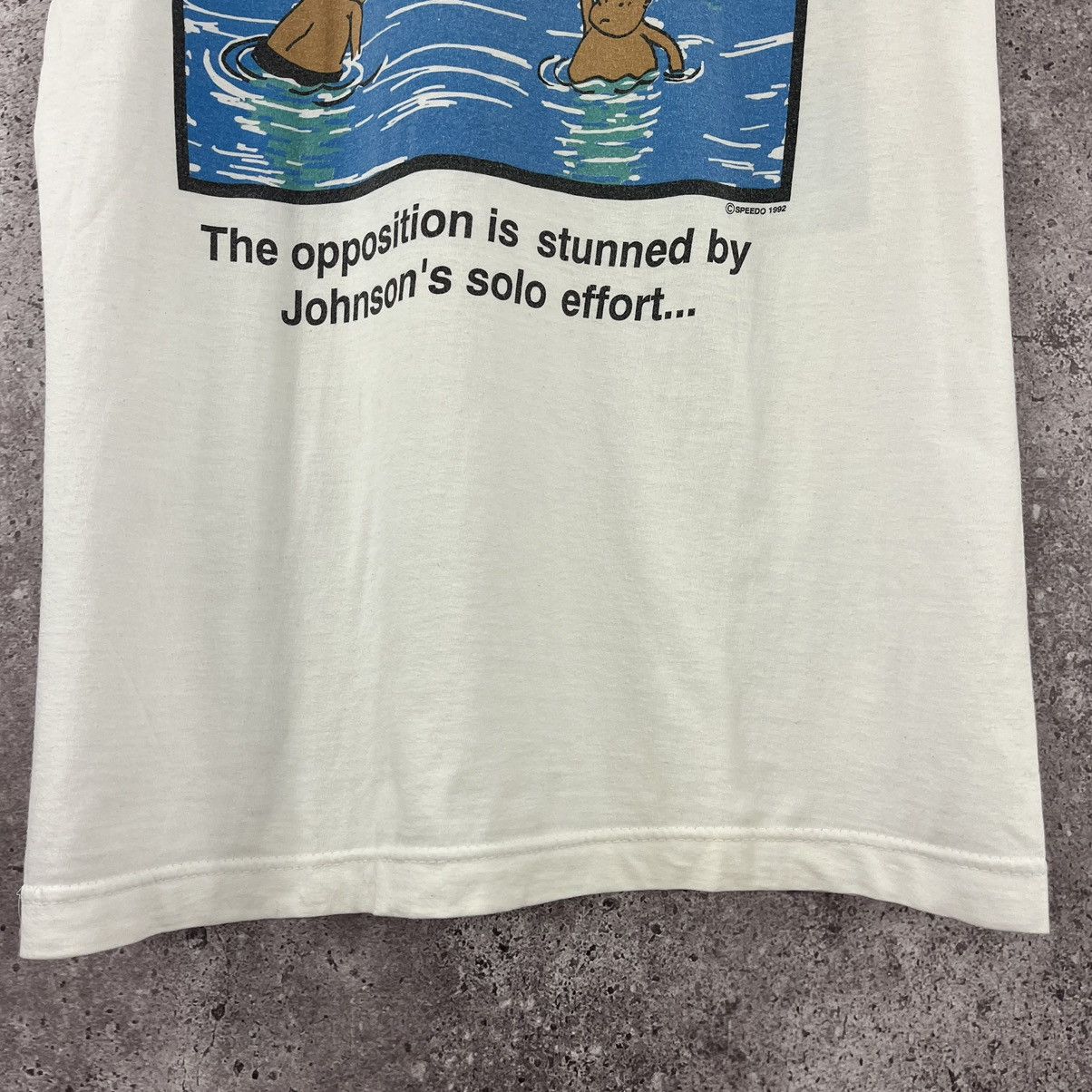Speedo Speedo 1993 T-Shirt Crazy Big Logo Surf Style Vintage Size S Size US S / EU 44-46 / 1 - 6 Thumbnail