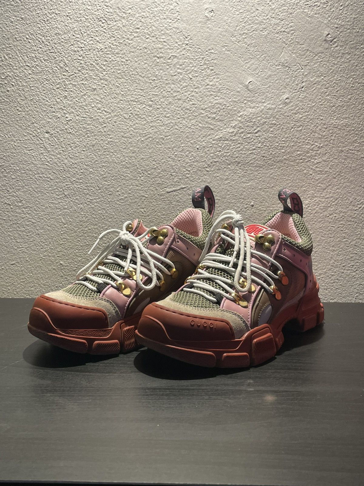 Gucci Gucci flashtrek runners Size US 5 / IT 35 - 1 Thumbnail