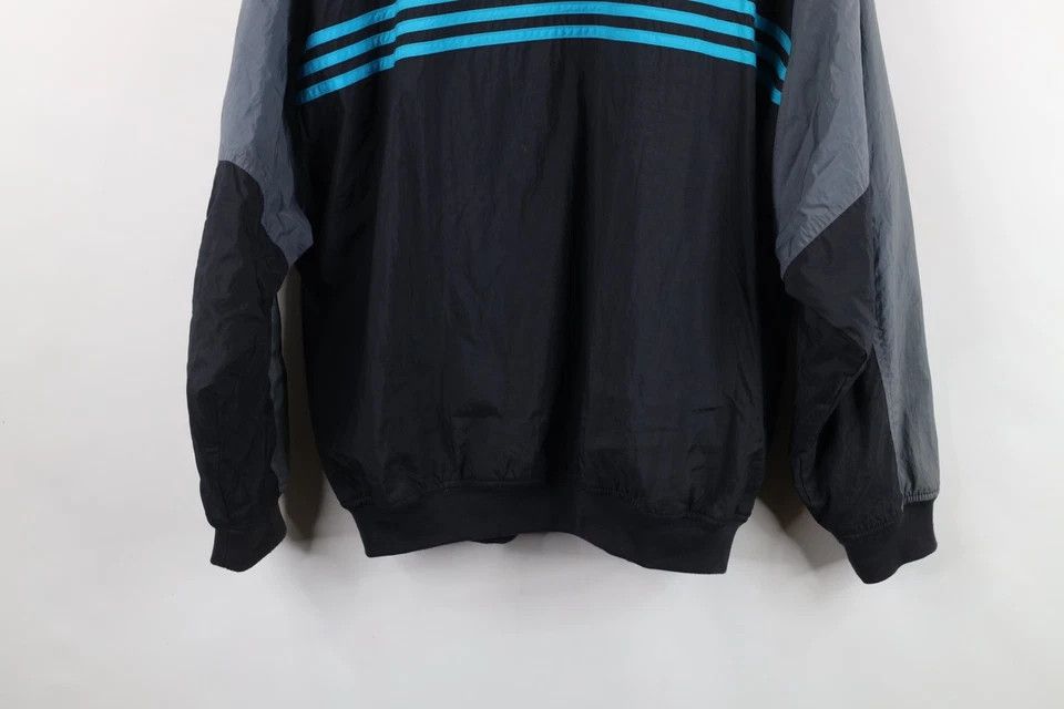 Adidas Vintage 90s Adidas Striped Reversible Bomber Jacket Size M / US 6-8 / IT 42-44 - 10 Thumbnail