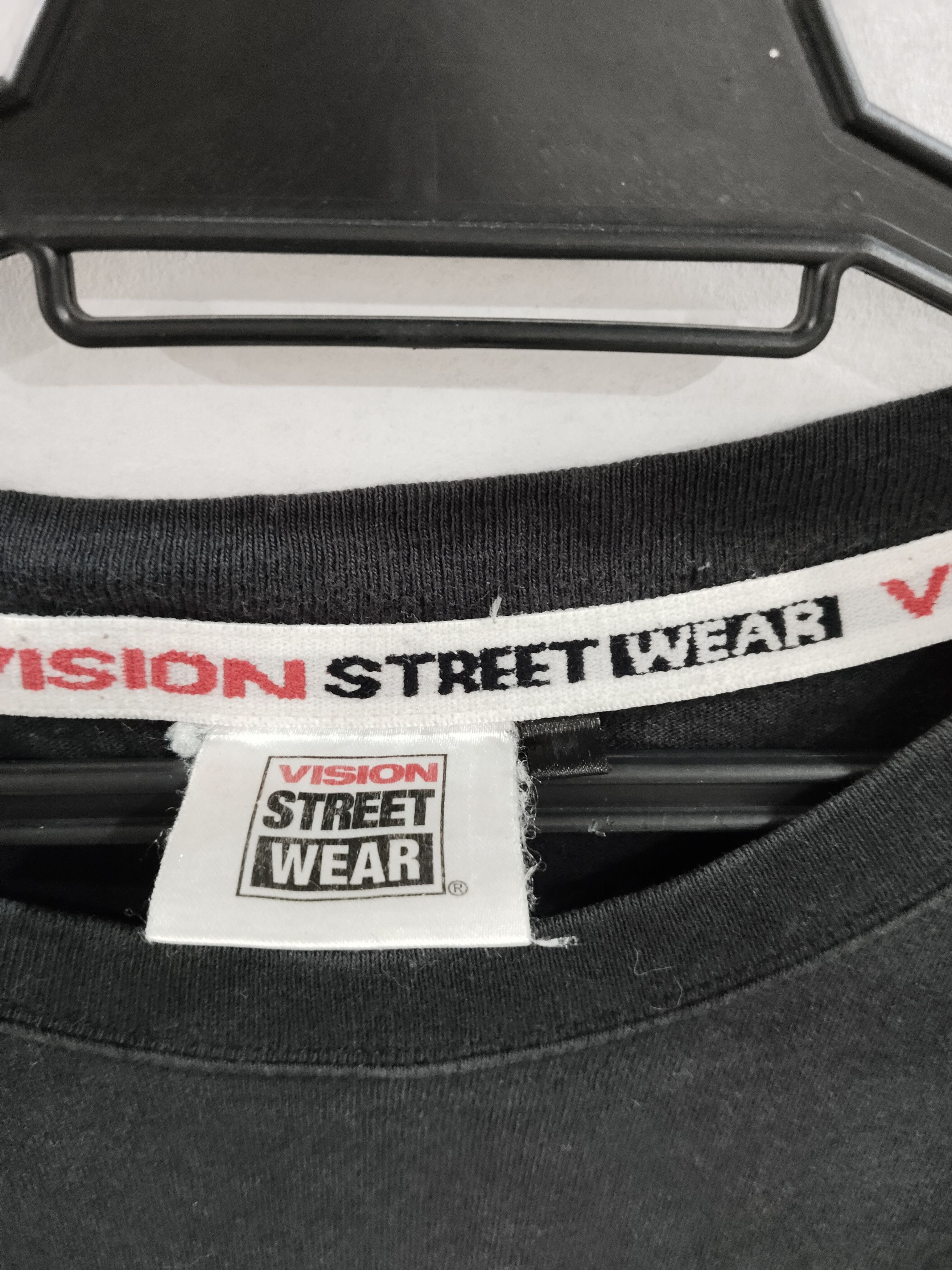 Vintage × Vision Streetwear Vision Streetwear Big Logo Long Sleeve Tshirt Size US L / EU 52-54 / 3 - 5 Thumbnail