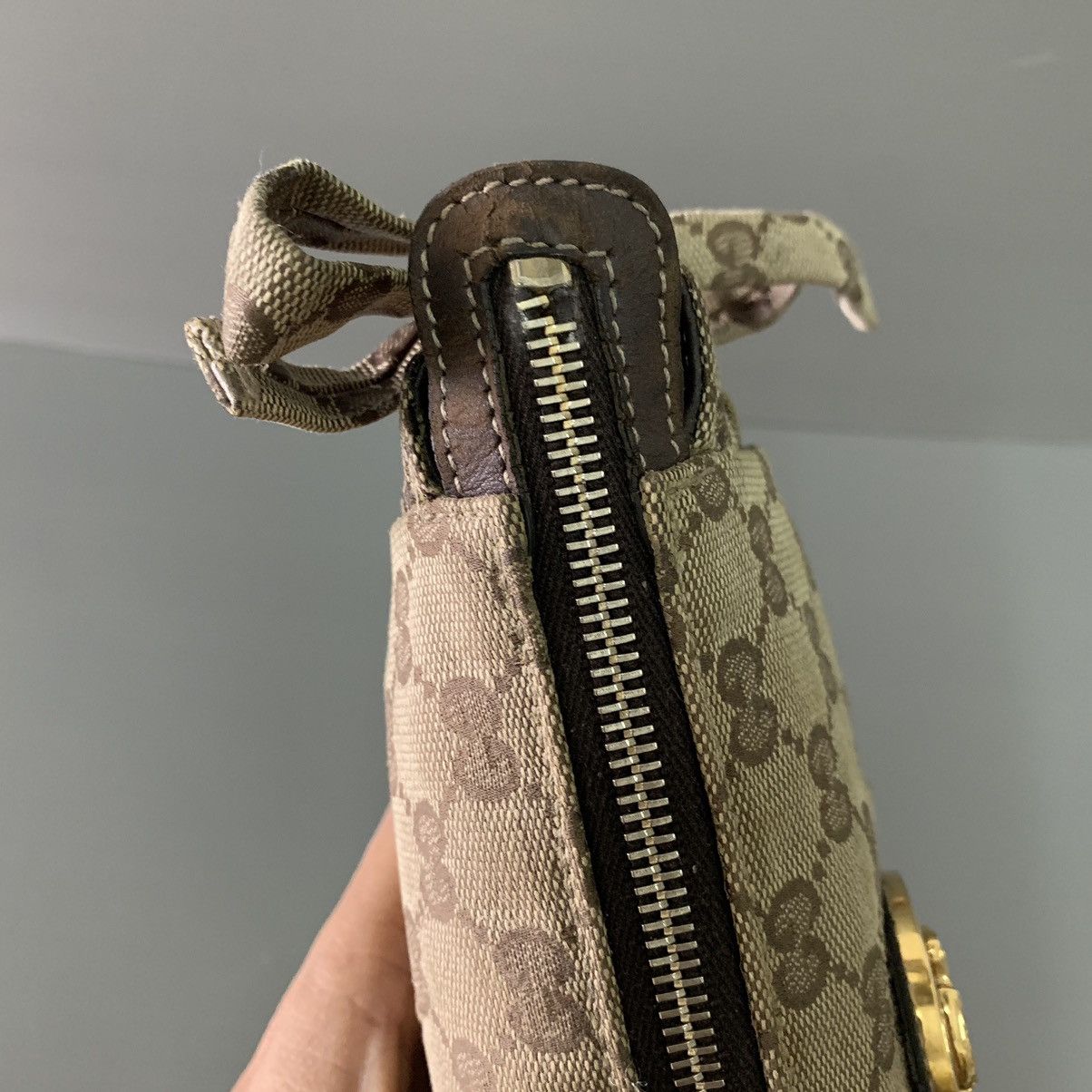 Gucci Gucci Monogram Clutch Bag Size ONE SIZE - 11 Thumbnail