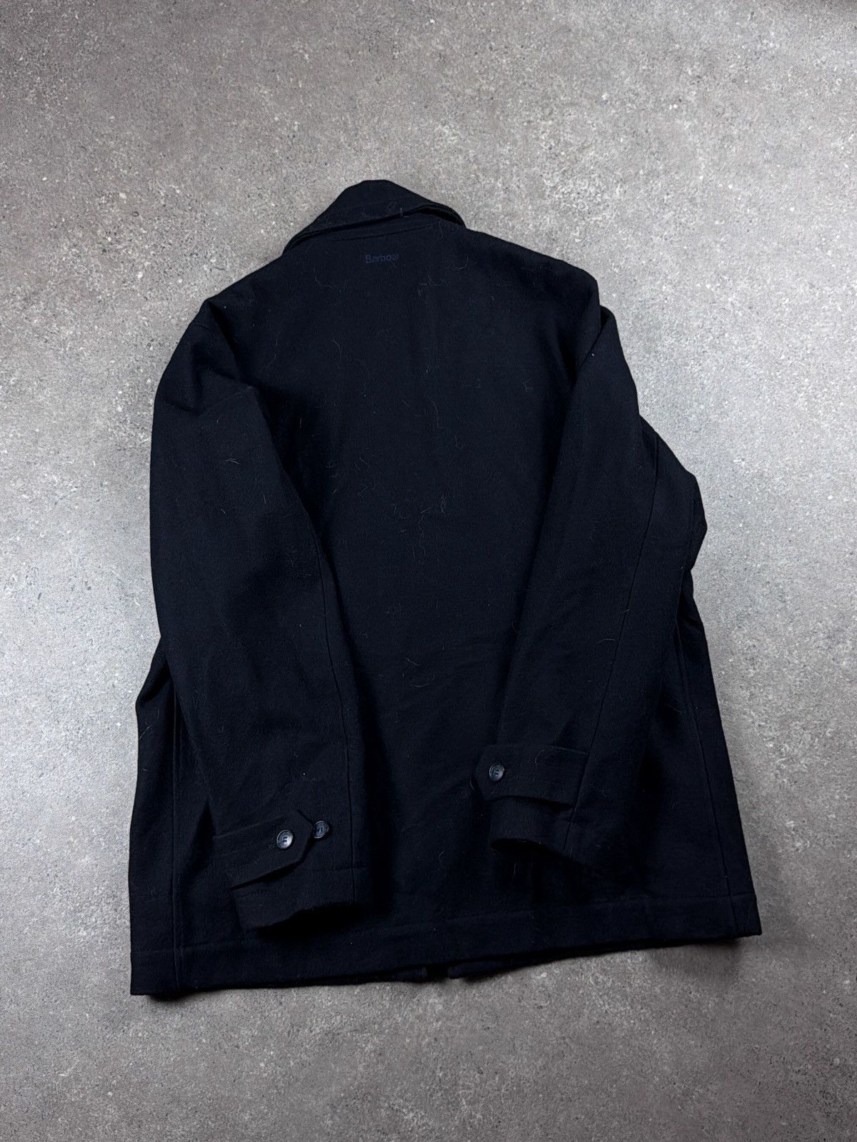 Barbour 🏴󠁧󠁢󠁥󠁮󠁧󠁿 Vintage Barbour Wool Coat Jacket Rare Retro Hype Y2K Size US XL / EU 56 / 4 - 2 Thumbnail