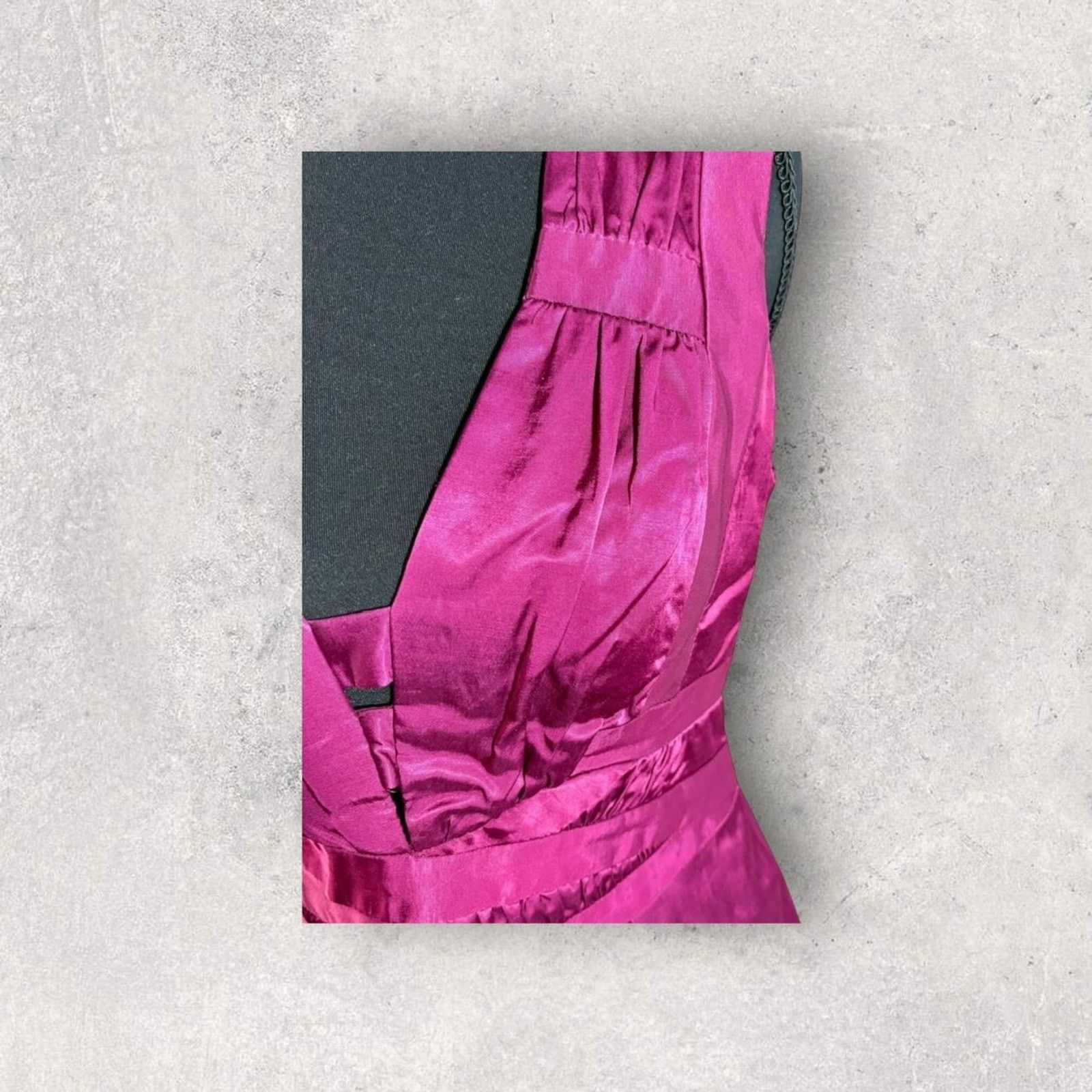 Nordstrom Pink satin dress Size S / US 4 / IT 40 - 3 Thumbnail