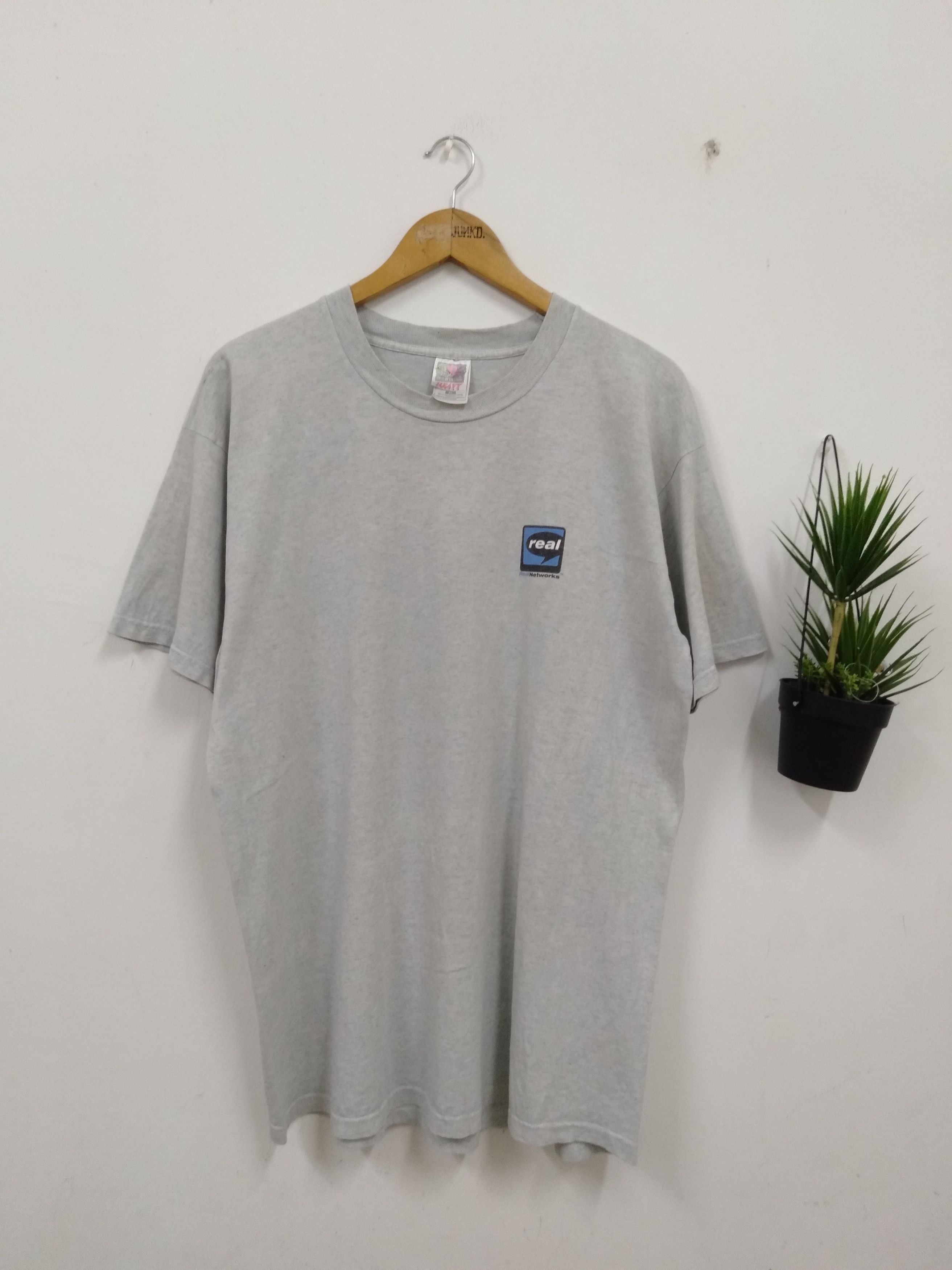 Vintage Vintage 90s Real Networks Promo t shirt streetwear Size US XL / EU 56 / 4 - 3 Thumbnail
