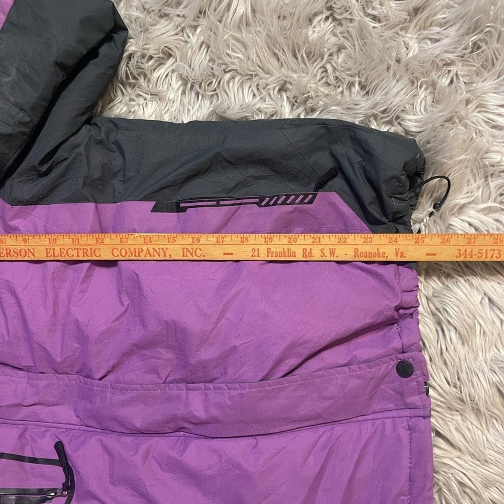 Christopher Wanton Wantdo Purple and Black Raincoat with Detachable Hood size L Size US L / EU 52-54 / 3 - 6 Thumbnail