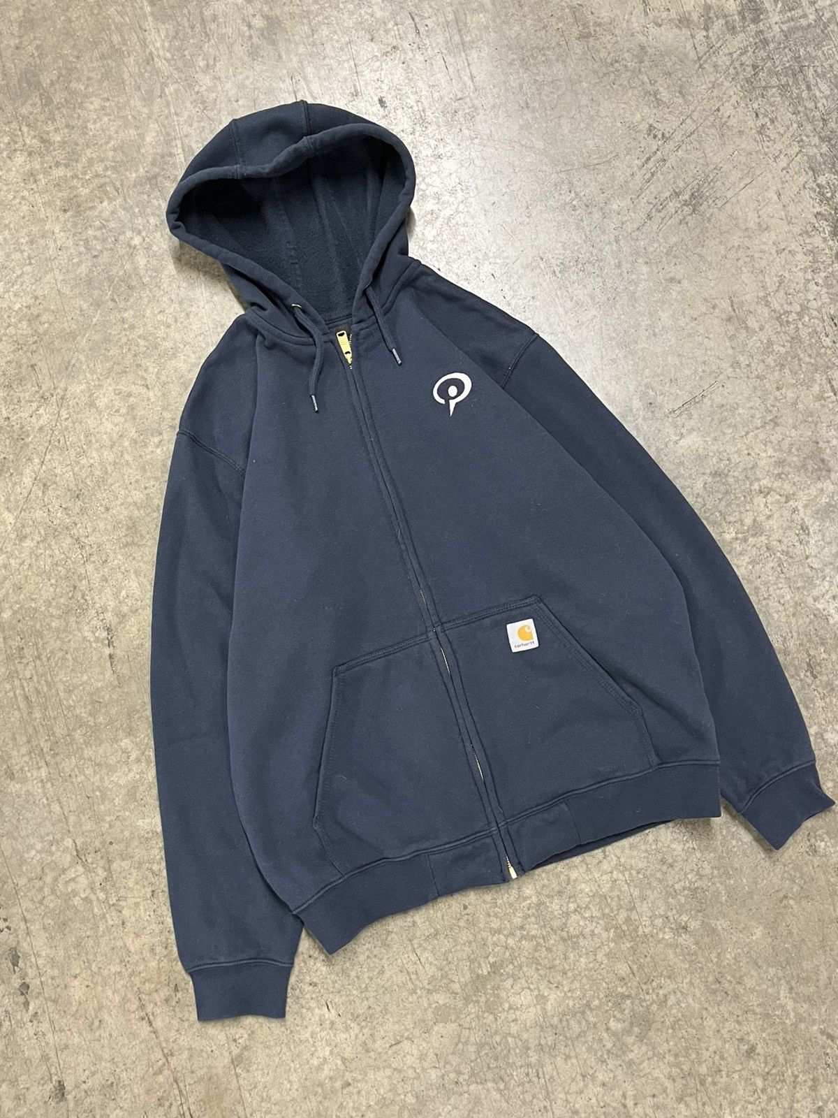 Carhartt × Vintage Carhartt zip up sweatshirt streetwear hype skater vintage Size US L / EU 52-54 / 3 - 2 Thumbnail