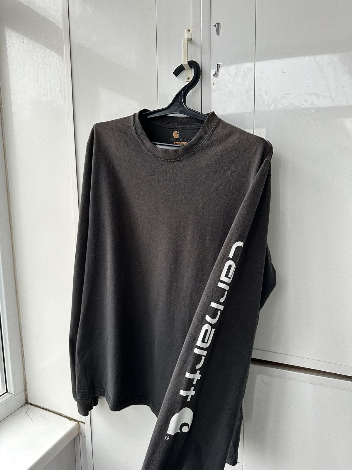 Carhartt Carhartt LongSleeve Rubber Logo Y2K Fit Size US L / EU 52-54 / 3 - 7 Thumbnail