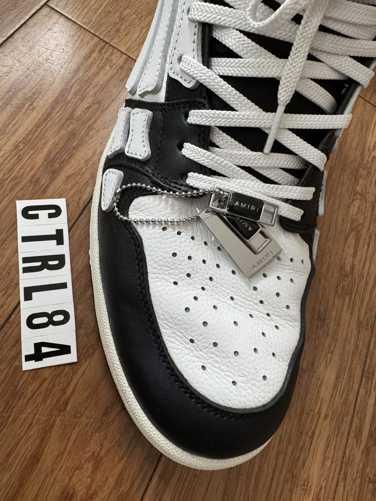 Amiri ✅ Skel Top Hi-top Size US 13 / EU 46 - 15 Thumbnail