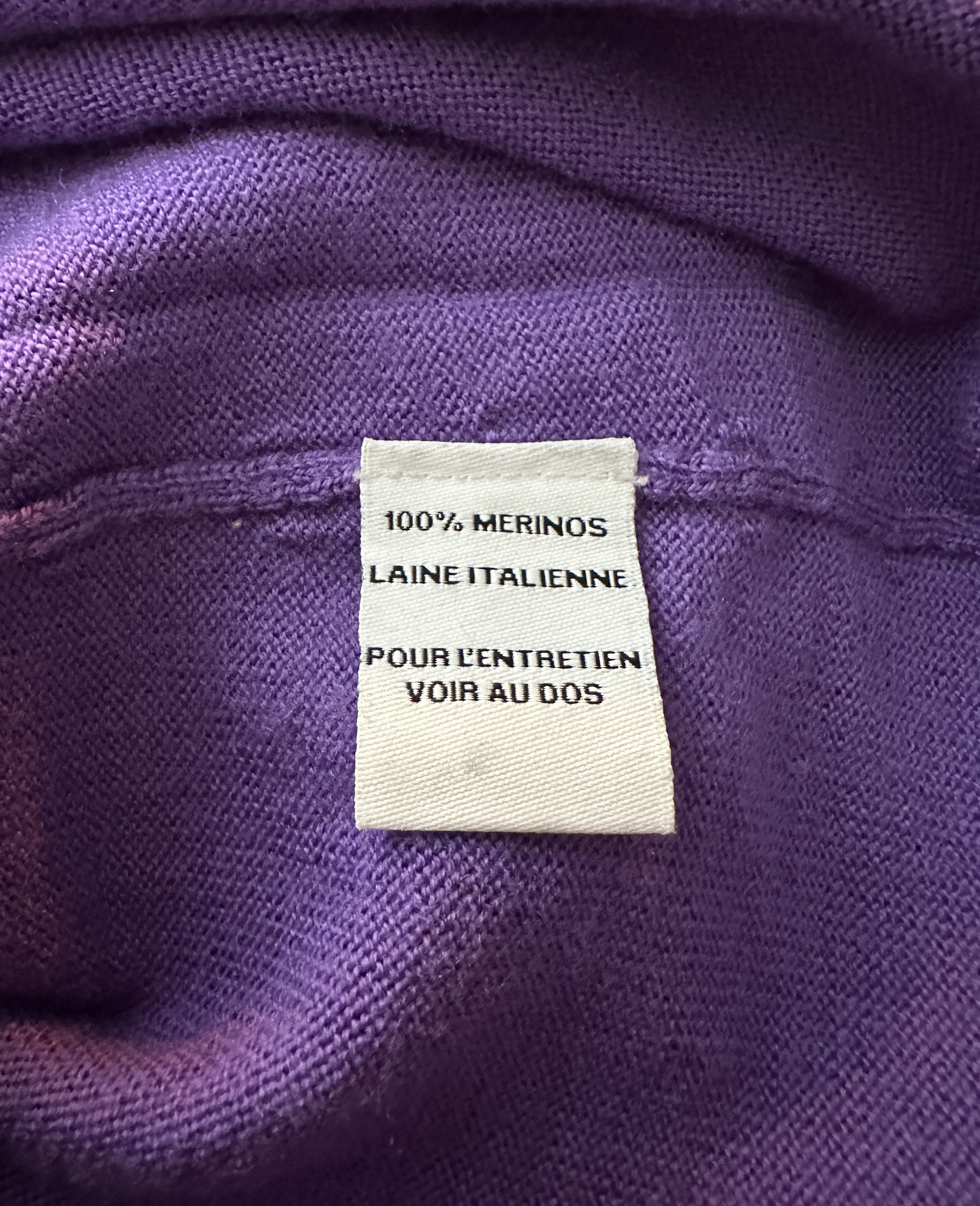 Other Alberto Bini purple merino vest Size M / US 6-8 / IT 42-44 - 4 Thumbnail