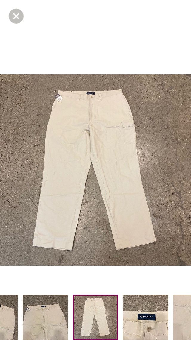 Polo Ralph Lauren Polo Golf Ralph Lauren Pants With Cargo Pocket 38WX32L Size US 38 / EU 54 - 3 Thumbnail