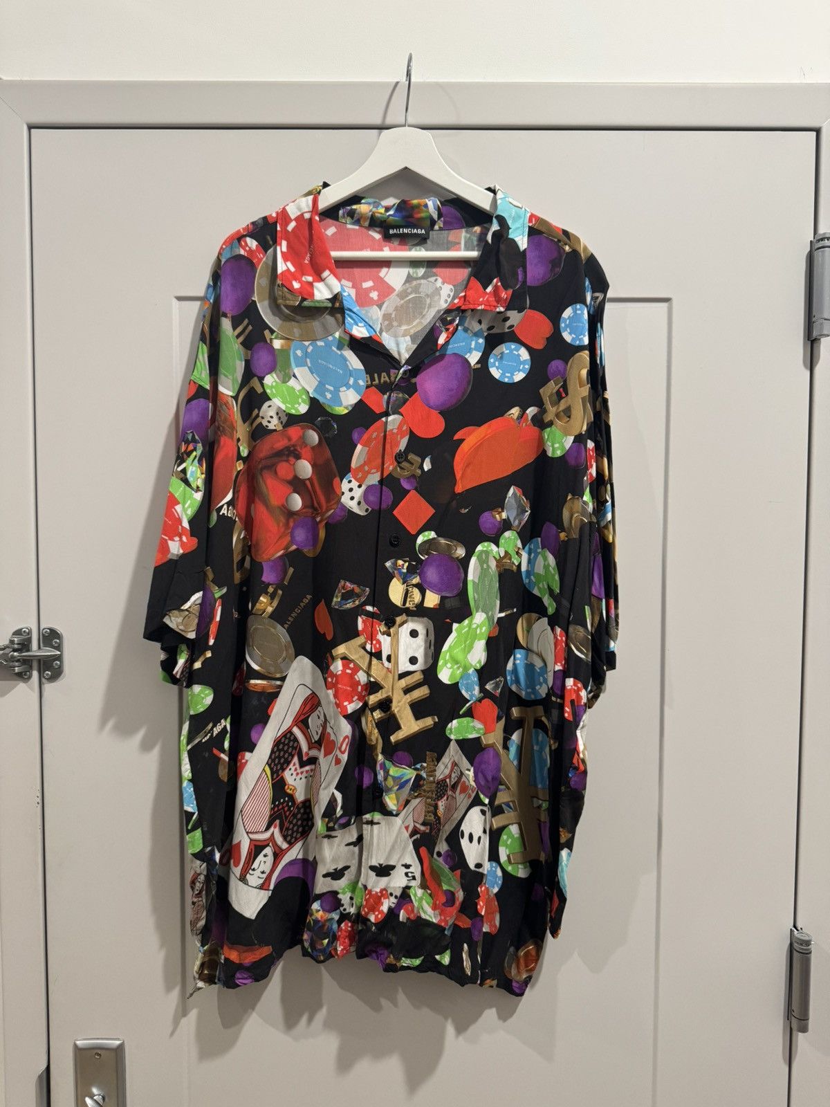 Balenciaga Balenciaga Casino Shirt Size US XXL / EU 58 / 5 - 1 Thumbnail