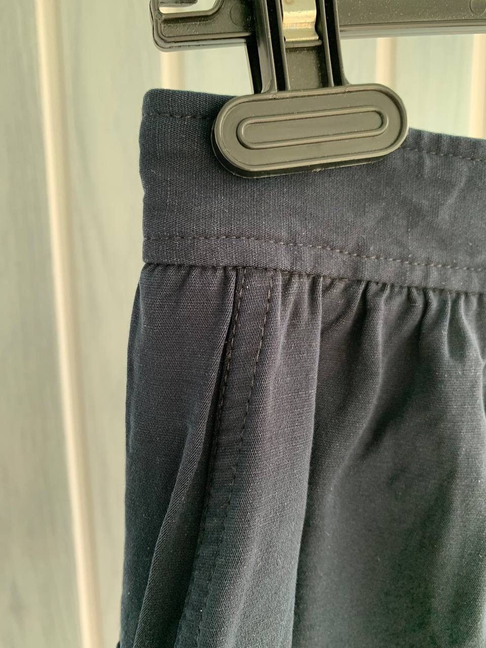A.P.C. × Designer × Japanese Brand A.P.C. Rue Madame Paris Blue Viscose & Rami A-Line Skirt Size 26" / US 2 / IT 38 - 14 Thumbnail