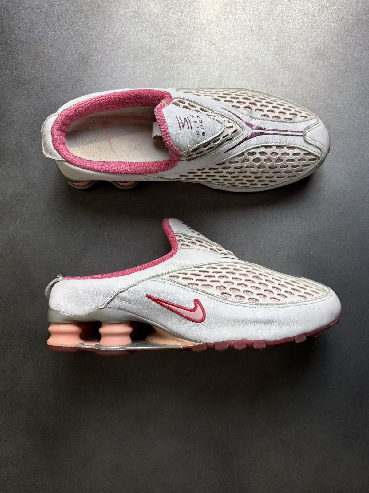 Nike × Vintage 2005 Nike Shox Venice Mules Vintage Nike Shox Slip On 310367 Size US 6 / IT 36 - 20 Thumbnail