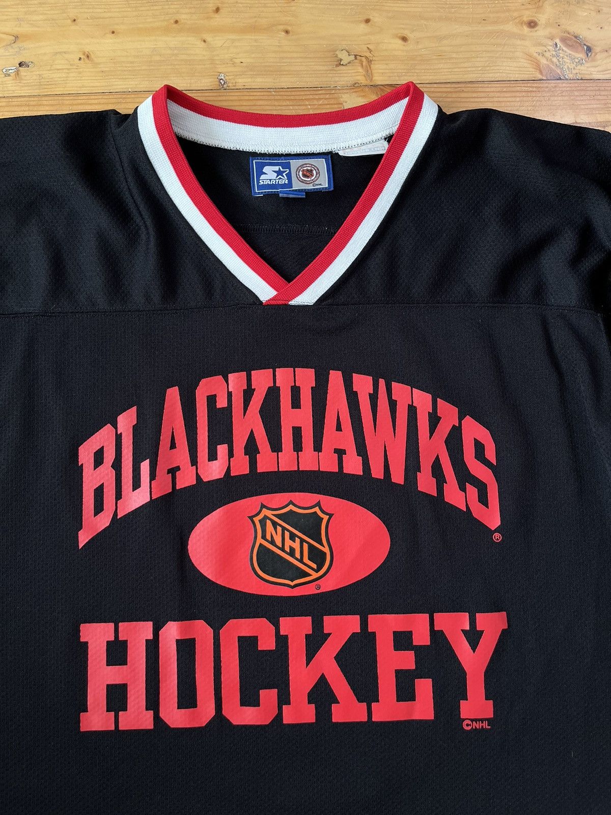 Starter Starter 80s Chicago Blackhawks legend Chris Chelios jersey Size US M / EU 48-50 / 2 - 4 Thumbnail