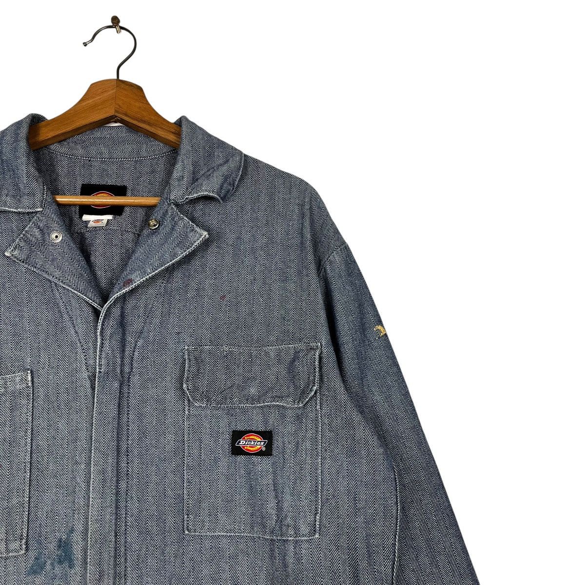 Dickies Vintage Dickies Hickory Stripe Denim Coverall Size US 38 / EU 54 - 6 Thumbnail