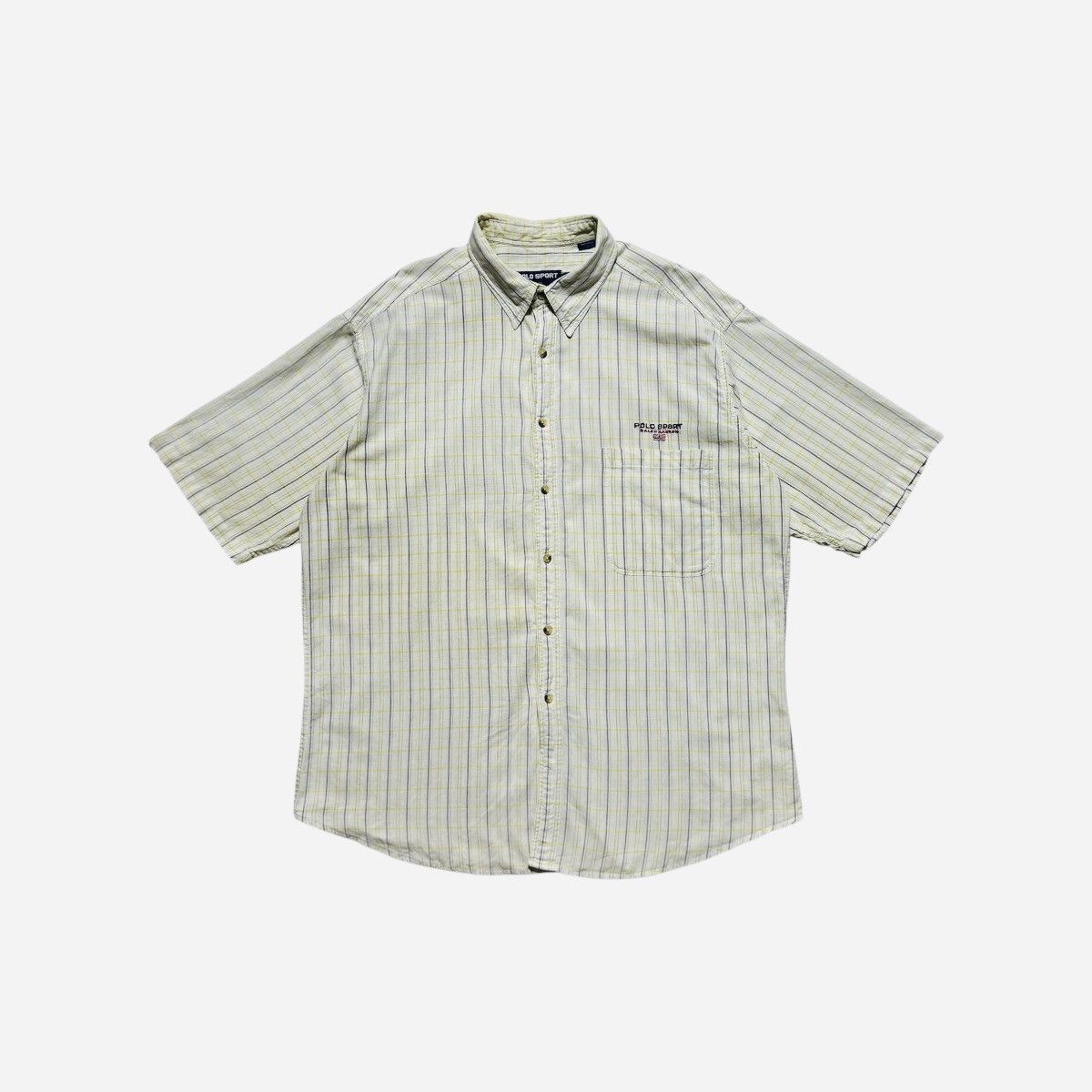 Polo Ralph Lauren Vintage Polo Sport Button Shirt Size US XL / EU 56 / 4 - 1 Thumbnail