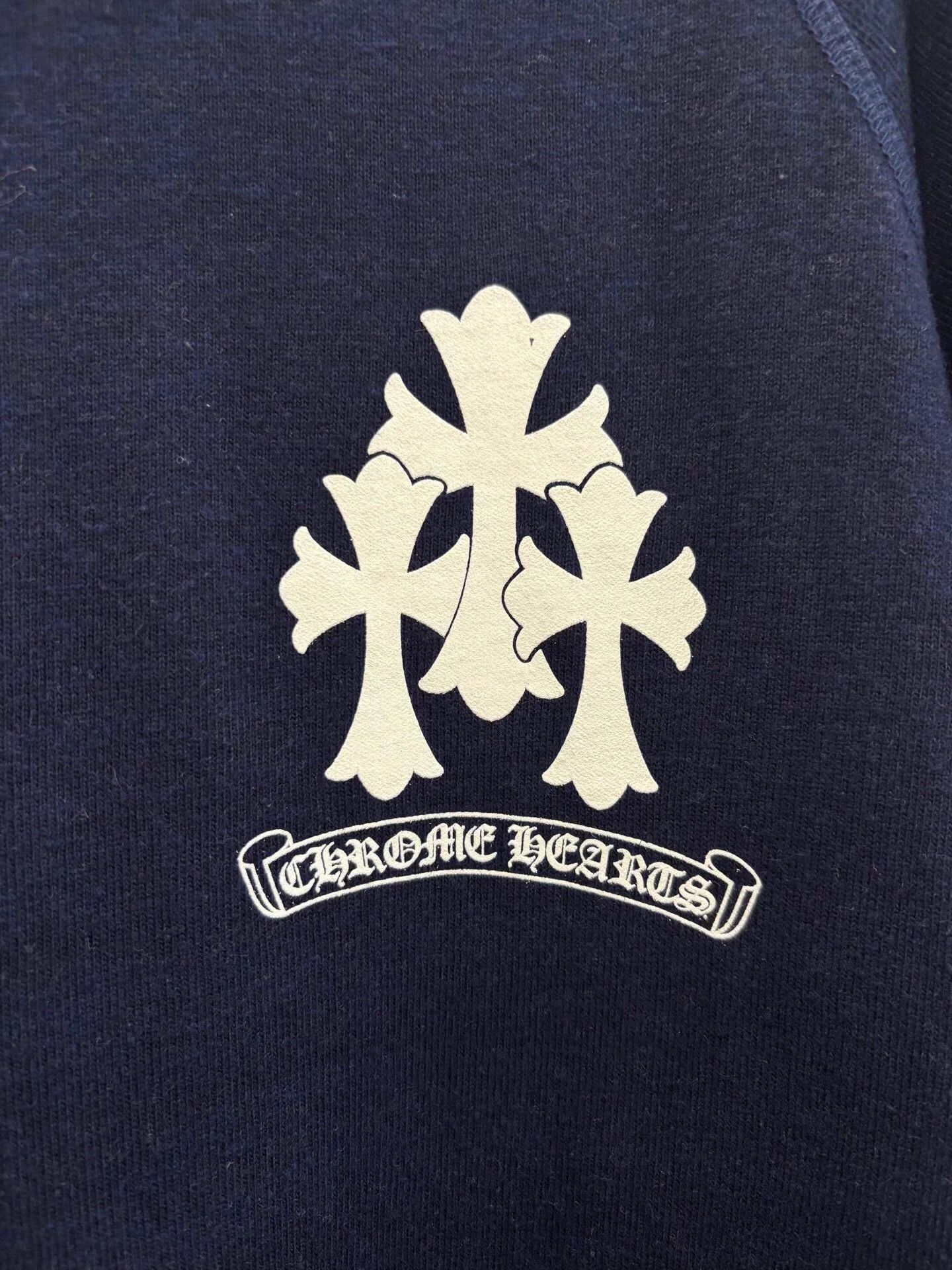 Chrome Hearts Chrome Hearts x MattyBoy Cross Scroll Wmn's Navy SS Tee M Size M / US 6-8 / IT 42-44 - 4 Thumbnail