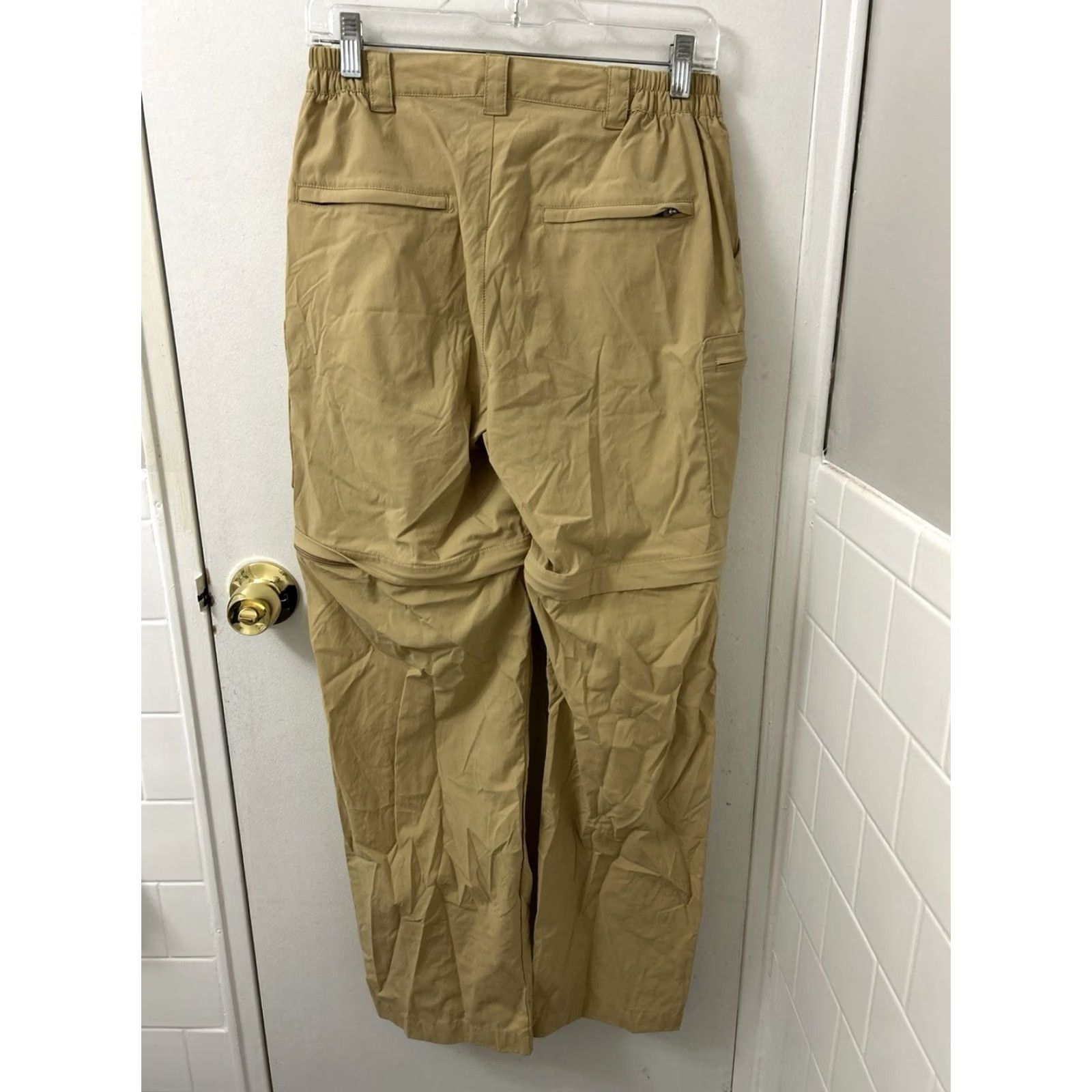 Vintage VINTAGE? No — LL Bean Cresta Hiking Pants Mens XS Tan Convertible Cargo Zip Off Shorts? Size US 27 - 6 Thumbnail