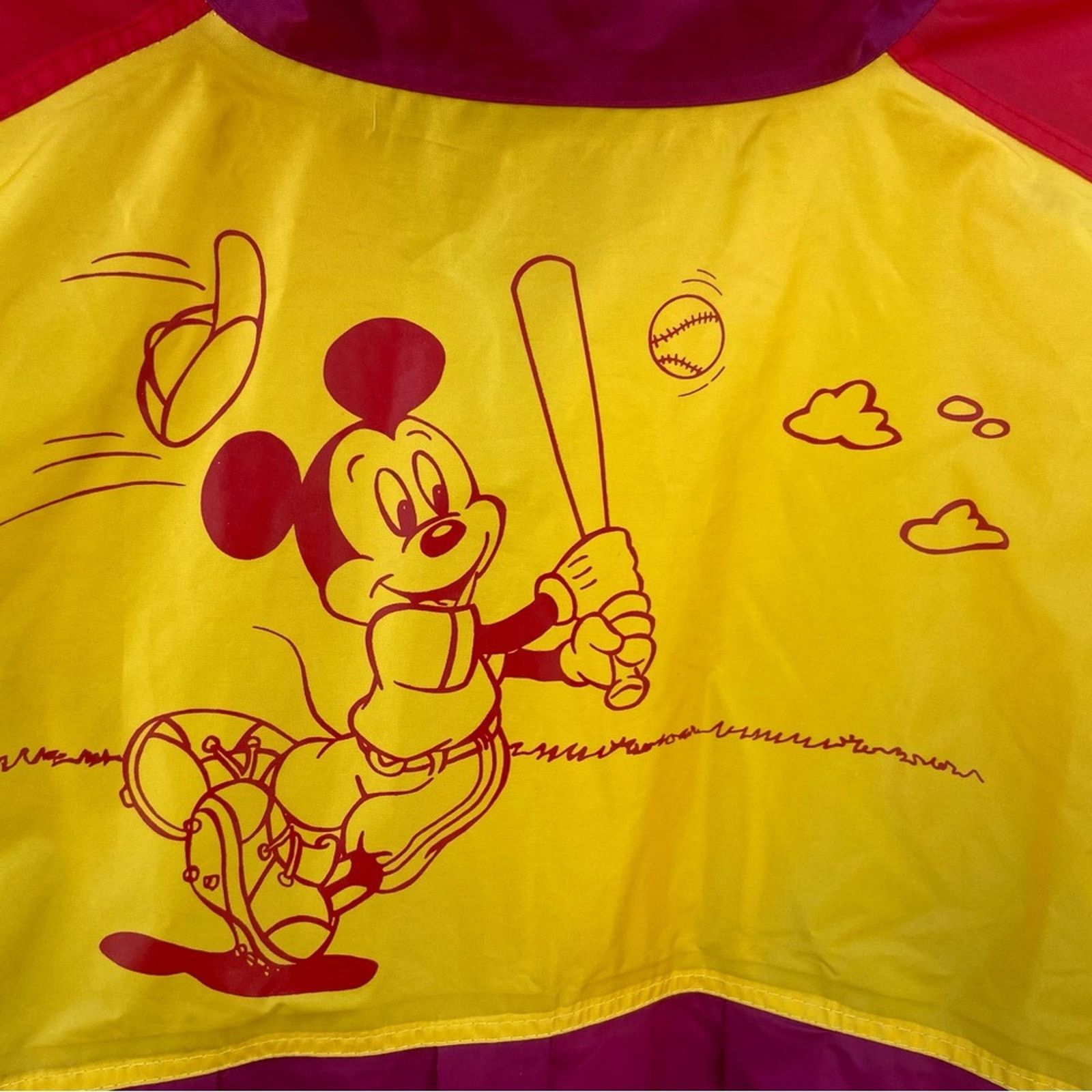 Vintage VTG Mickey Mouse Baseball Raincoat Size US S / EU 44-46 / 1 - 2 Thumbnail