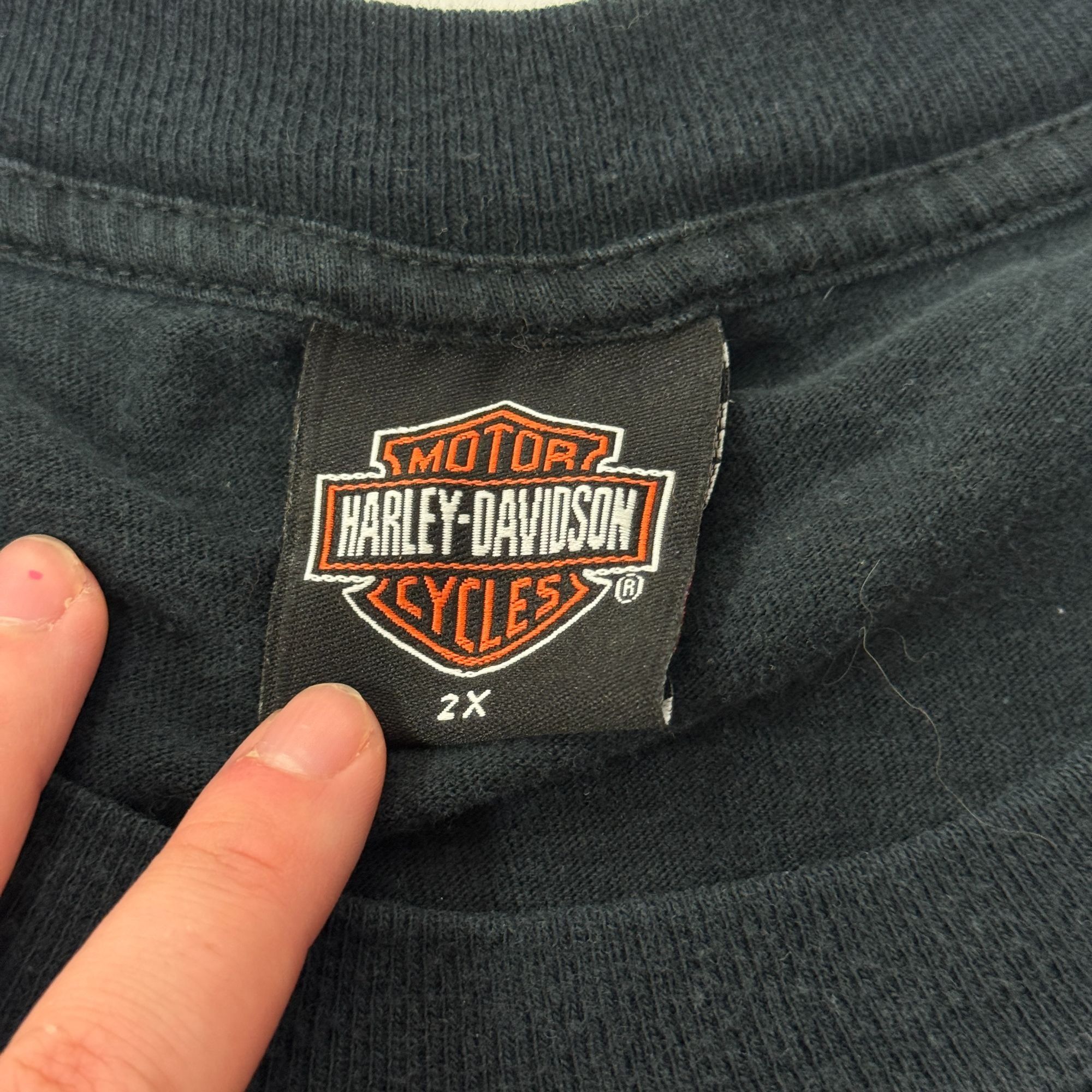 Harley Davidson HD ATV SUNSET CRUIZ Ft Lauderdale Fl HOWLIG WOLF Biker Shirt Size US XXL / EU 58 / 5 - 7 Thumbnail