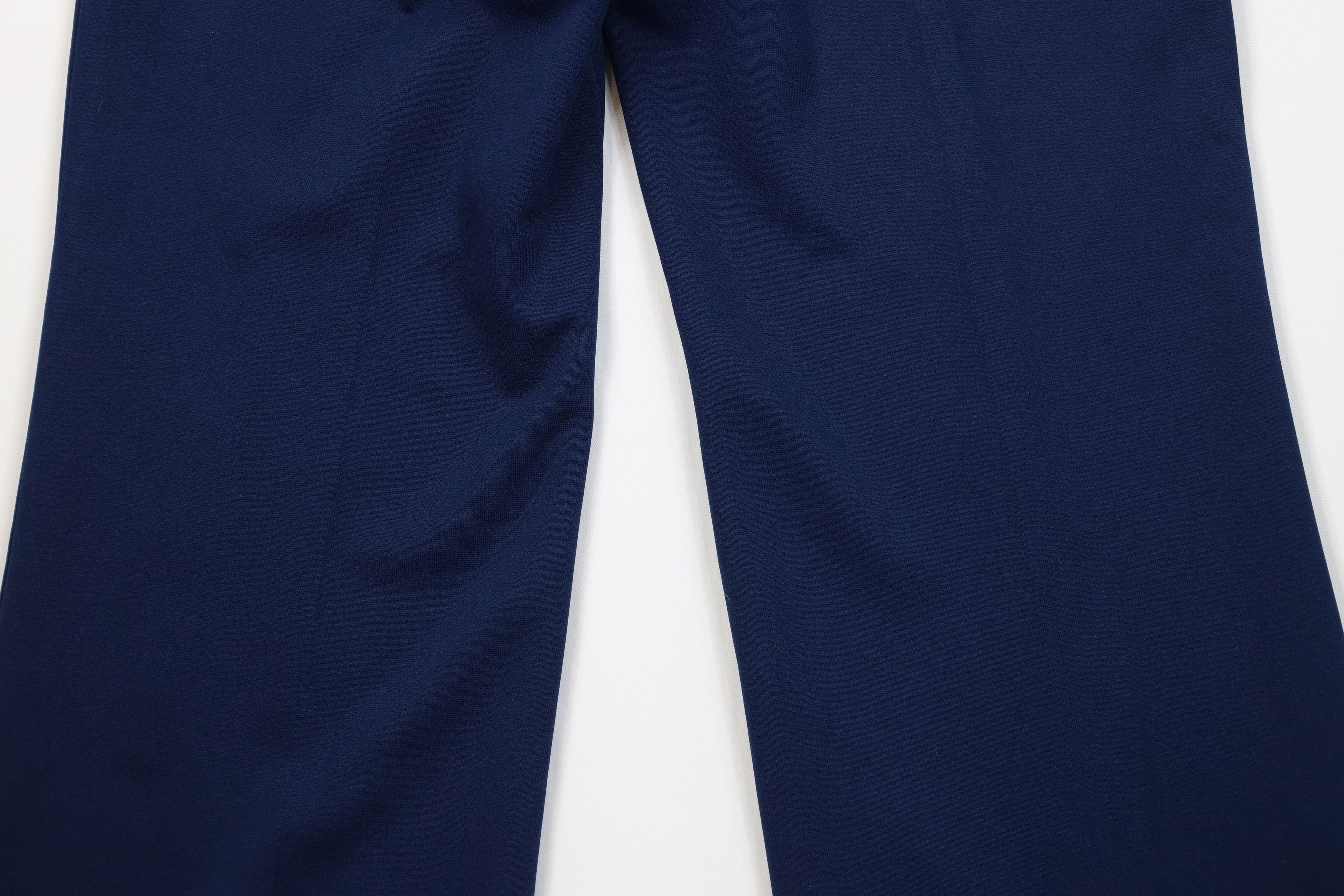 Vintage Vintage 70s Streetwear Knit Bell Bottoms Pants Navy Blue USA Size 38" / US 16 / IT 52 - 10 Thumbnail