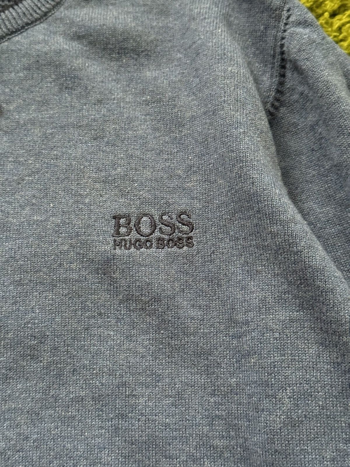 Designer × Hugo Boss Hugo Boss NWT knit logo sweater Size US M / EU 48-50 / 2 - 7 Thumbnail