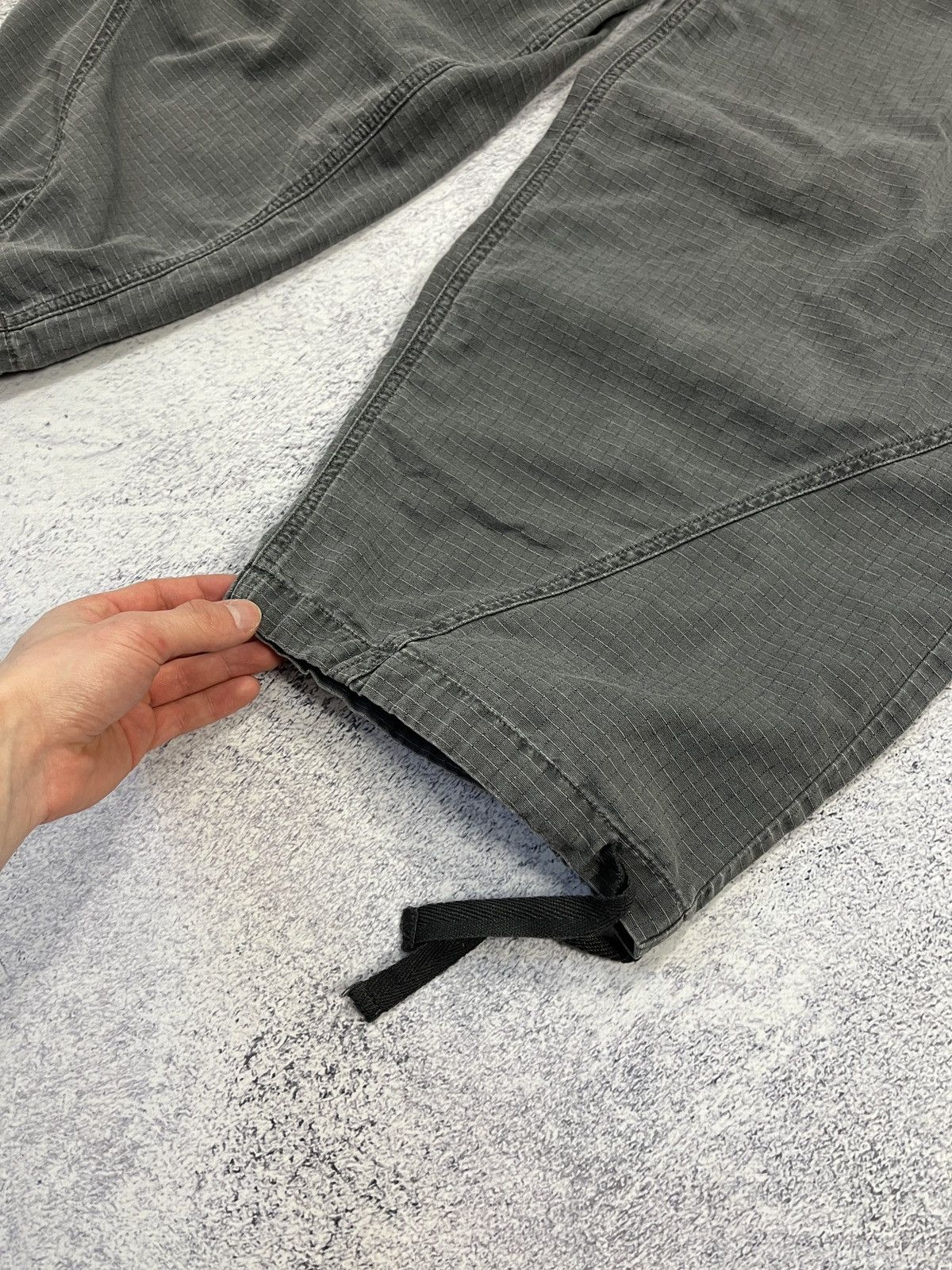 Japanese Brand Basic Pleasure Mode Japanese Cargo Baggy Pants Avant Garde Size 30" / US 8 / IT 44 - 9 Thumbnail