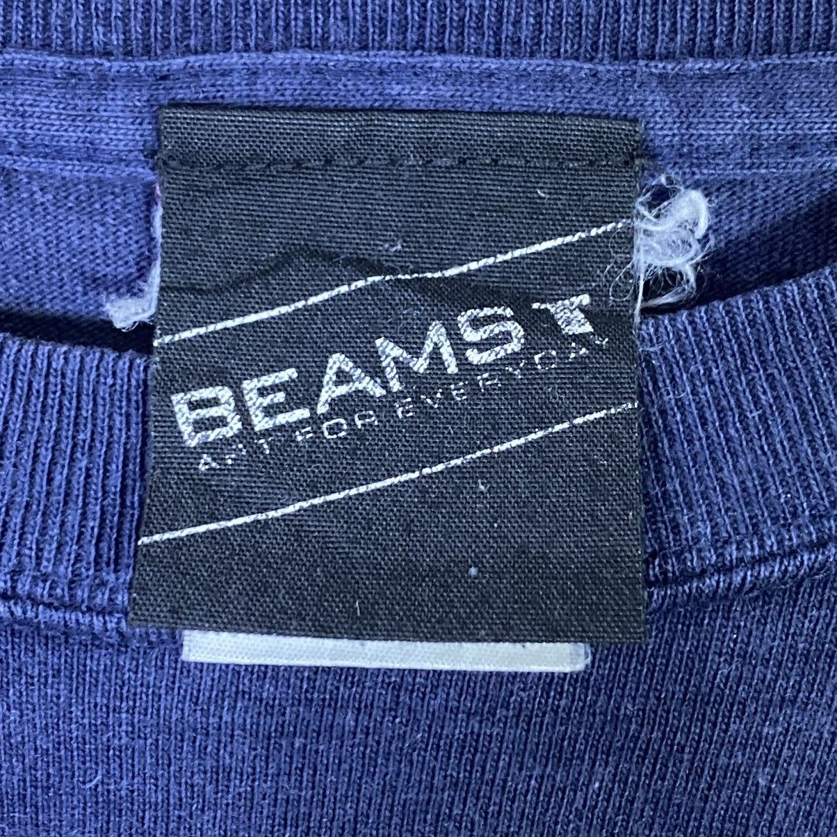 Beams Plus Vintage Y2K BEAMS Spellout Long Sleeve Tee Size US M / EU 48-50 / 2 - 6 Thumbnail