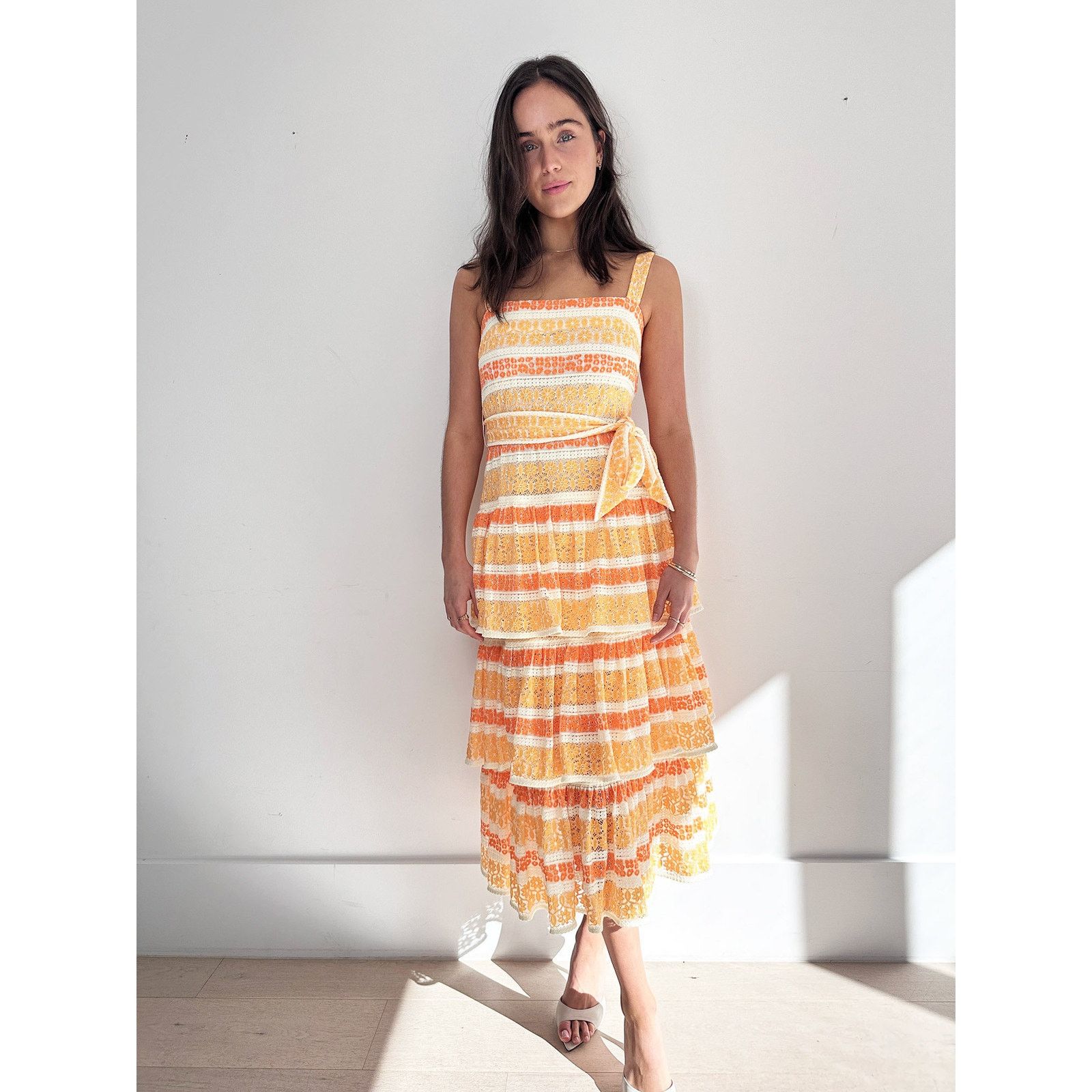 Zimmermann Zimmermann Jude Tiered Lace Dress Size XS / US 0-2 / IT 36-38 - 3 Thumbnail