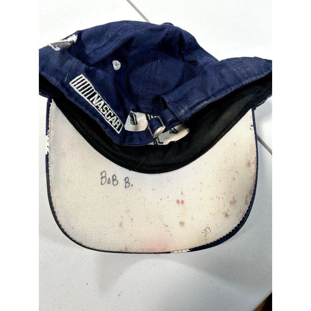 NASCAR Vintage 90s Jimmie Johnson #48 Nascar Snapback Hat One Size Size ONE SIZE - 4 Thumbnail