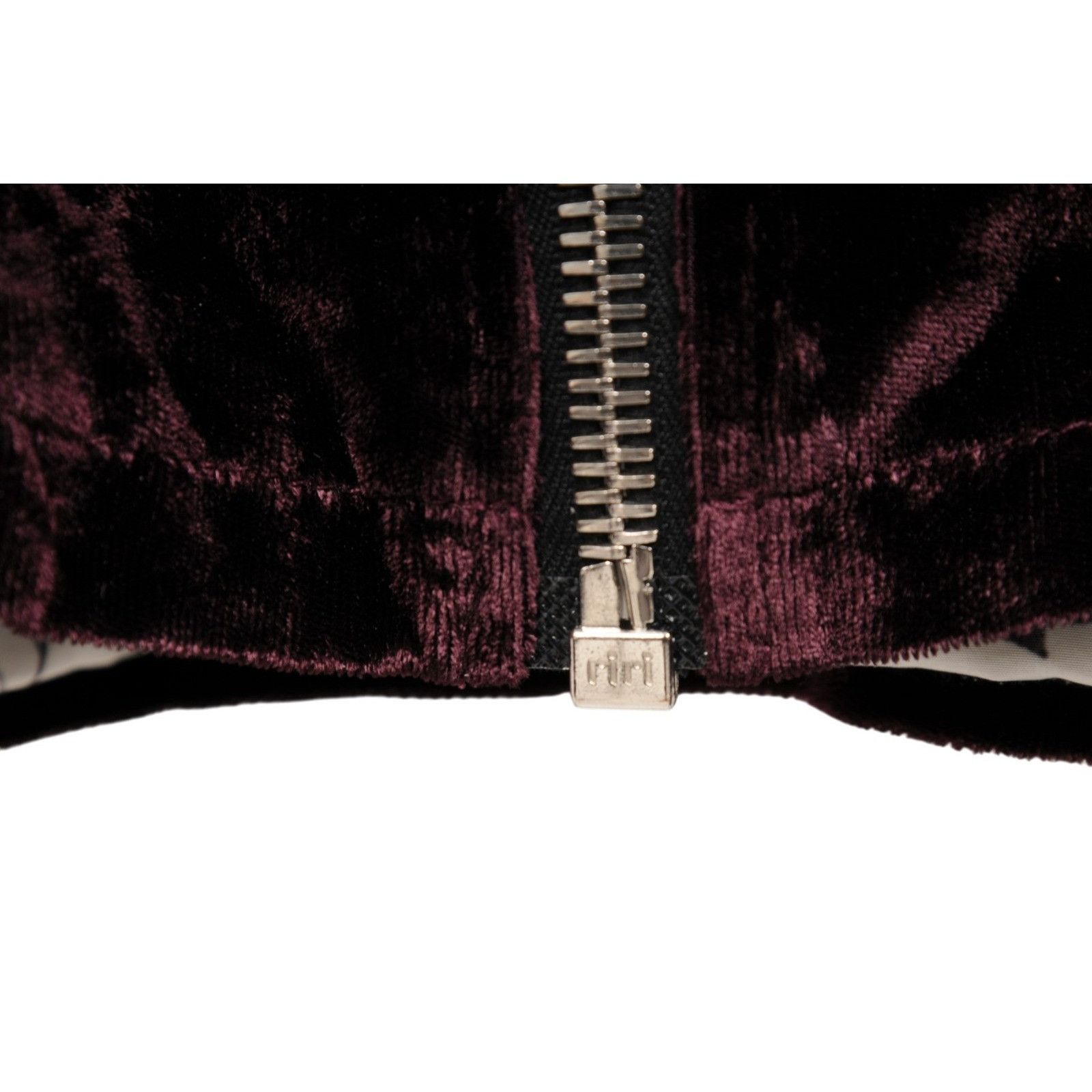 Enfants Riches Deprimes Zip Up Card Jacket Burgundy Velvet - 02692 Size US L / EU 52-54 / 3 - 4 Thumbnail