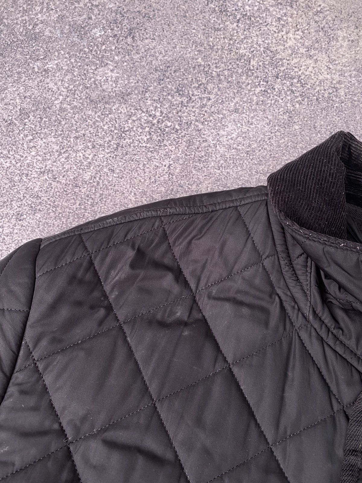 Barbour × Vintage Vintage Barbour Quilted Black Jacket Size US L / EU 52-54 / 3 - 11 Thumbnail