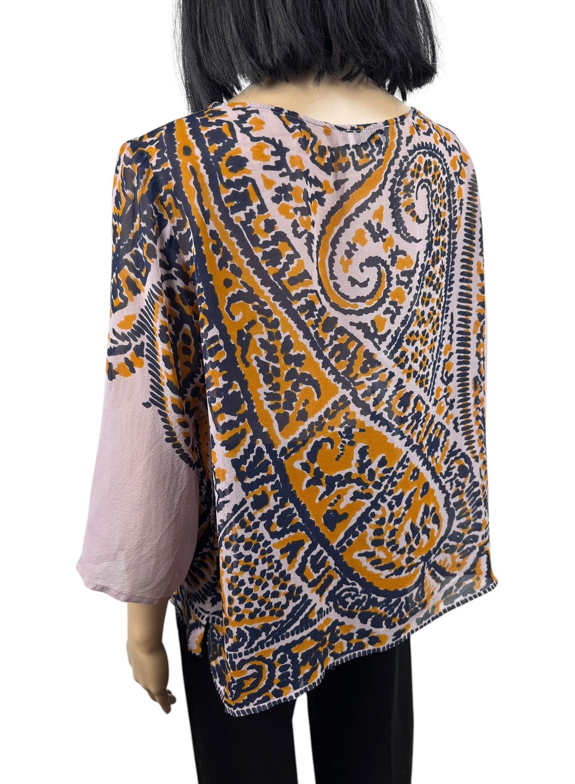Dries Van Noten Dries Van Noten Silk Printed Blouse size 42 Size M / US 6-8 / IT 42-44 - 6 Thumbnail