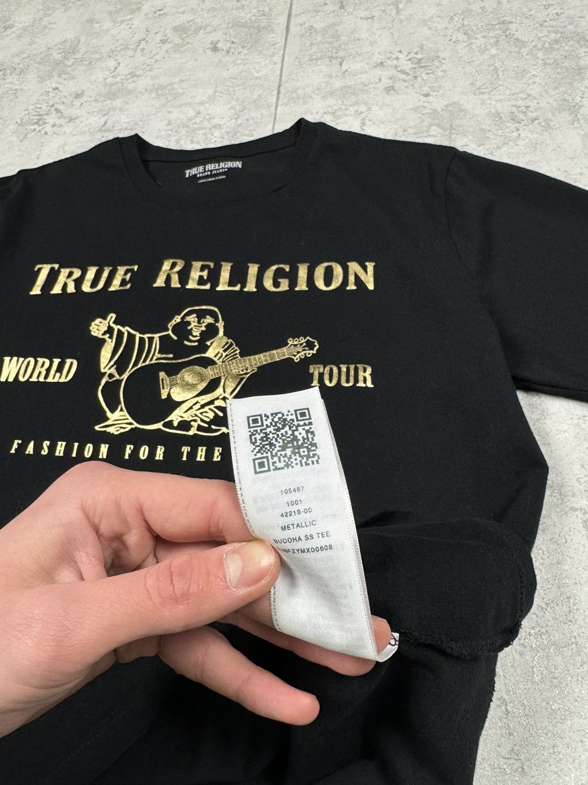 True Religion True Religion Y2K Buddha Big Gold Logo Size L Size US L / EU 52-54 / 3 - 10 Thumbnail