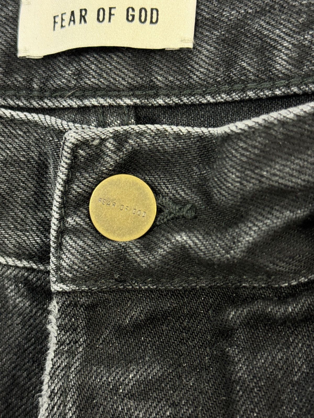 Fear of God STRAIGHT LEG DENIM JEANS Size US 34 / EU 50 - 4 Thumbnail