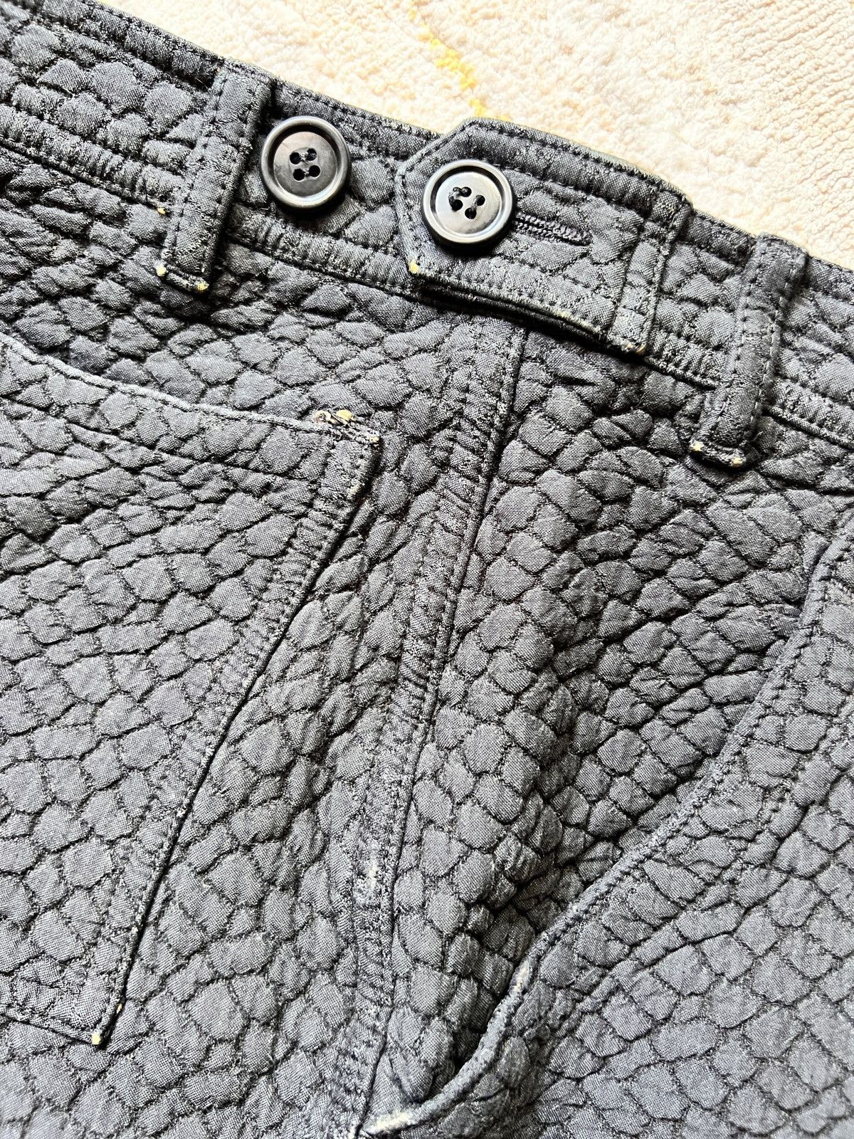 Comme des Garcons × Comme des Garcons Homme Comme des Garcons Jacquard Snake Scales Pattern Pants Size US 30 / EU 46 - 13 Thumbnail