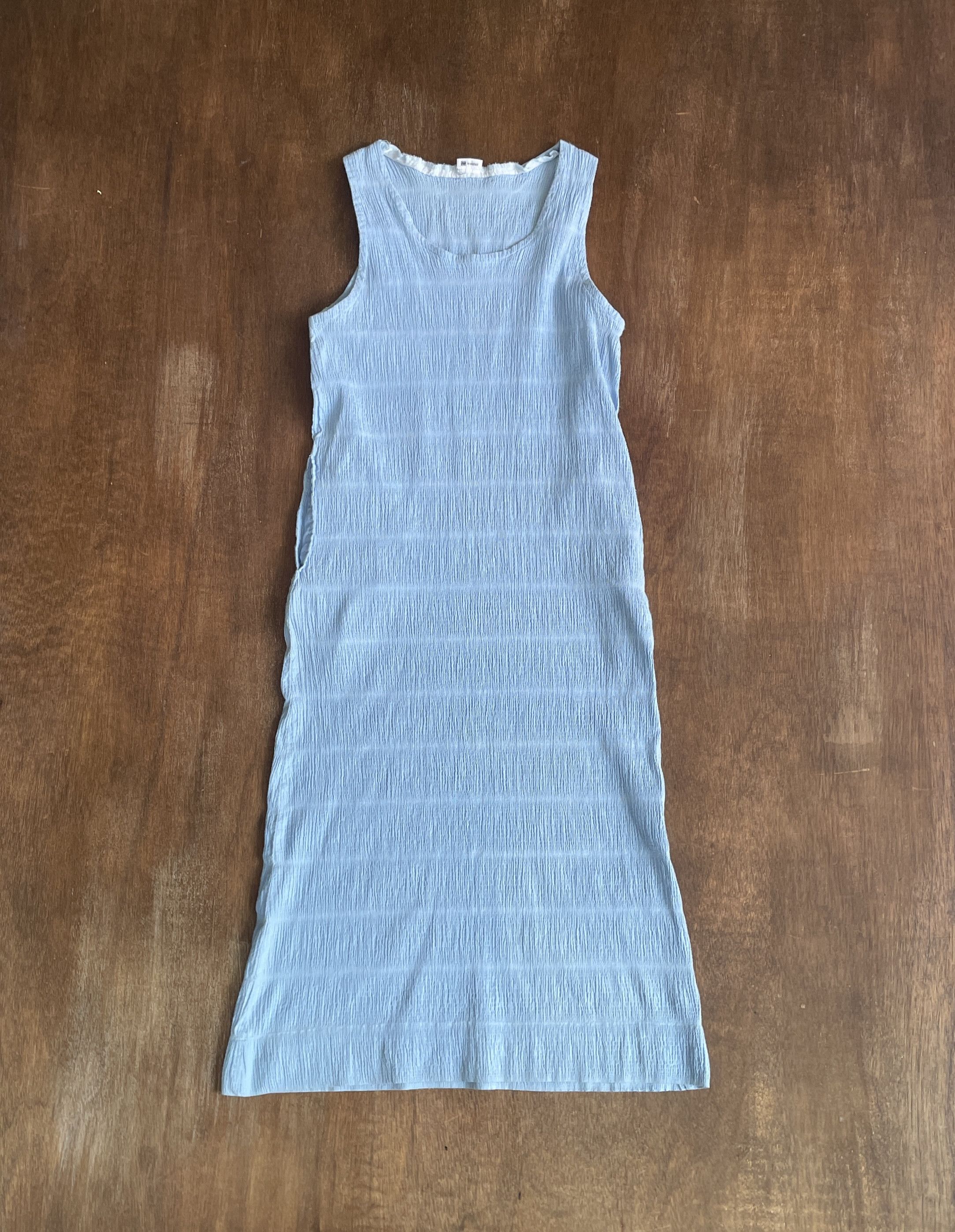 Issey Miyake ISSEY MIYAKE Light Blue Dress Size S / US 4 / IT 40 - 1 Thumbnail