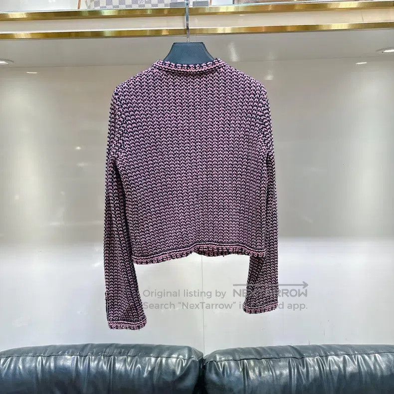 Chanel Chanel 21p purple knitted jacket Size XS / US 0-2 / IT 36-38 - 3 Thumbnail