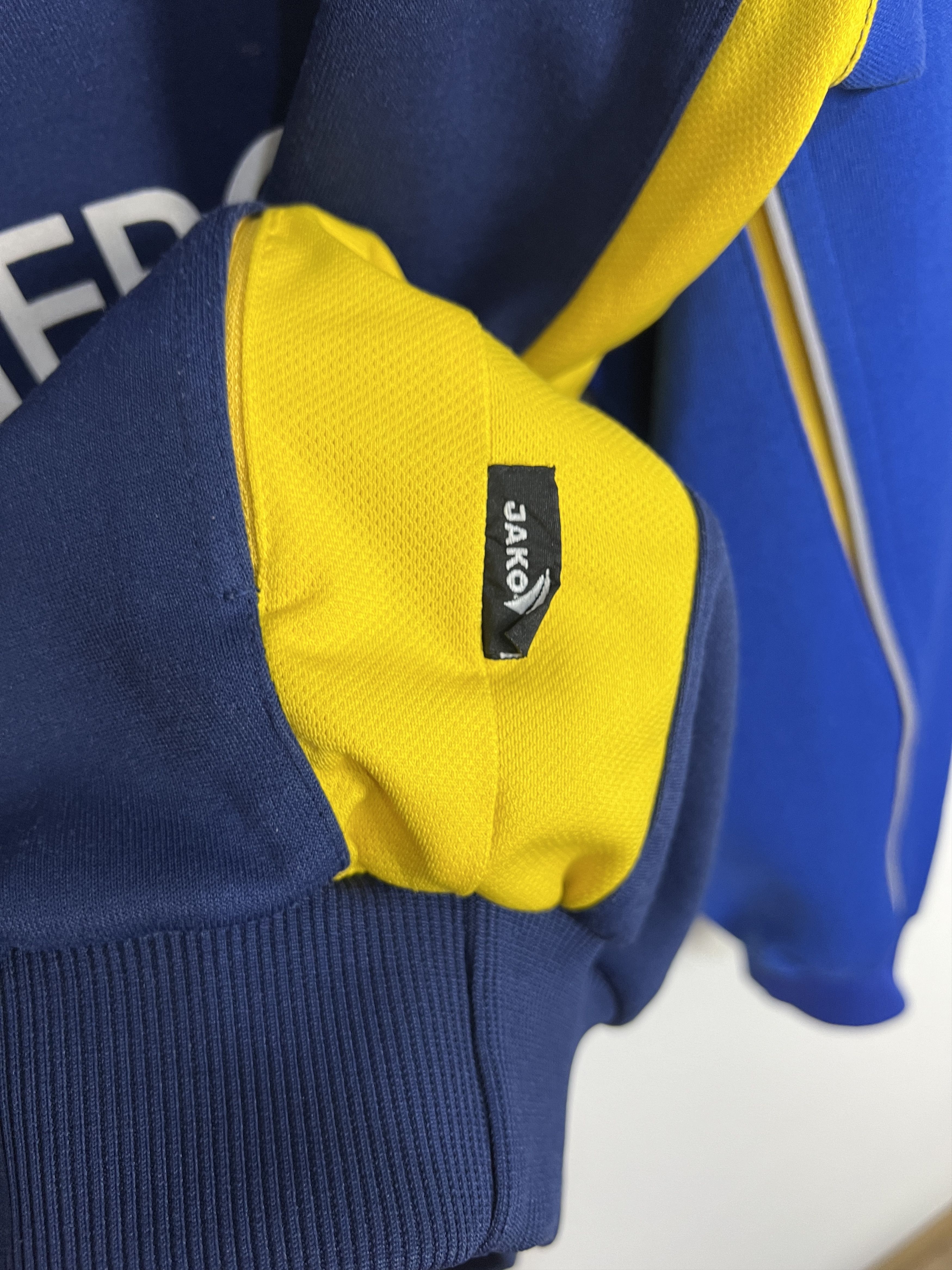 Vintage Eintracht Braunschweig Football Player Issue Jacket Track Size US XXL / EU 58 / 5 - 6 Thumbnail