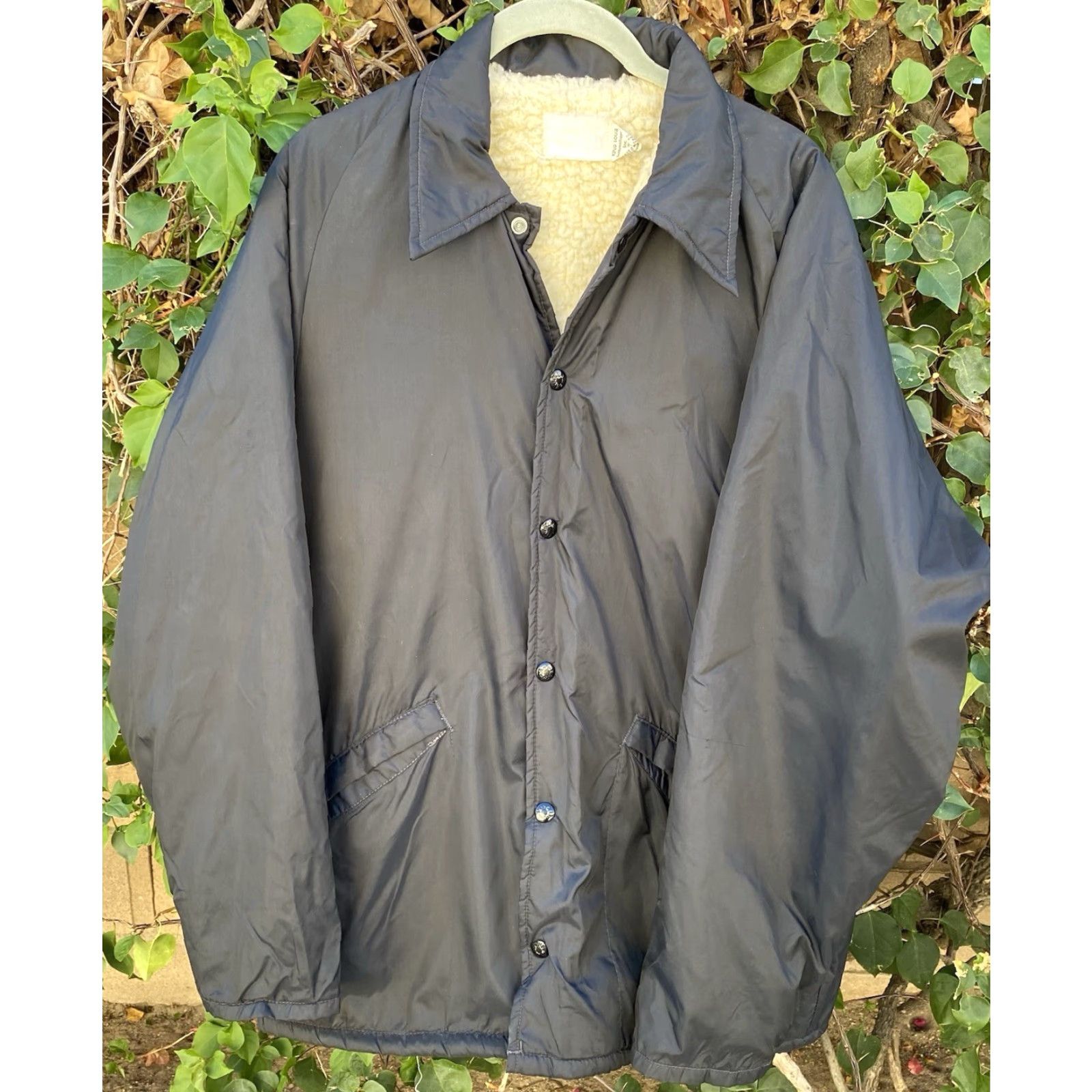 Vintage VINTAGE King Louie Jacket Windbreaker Workwear Lined Nylon Black M Mens Size US M / EU 48-50 / 2 - 5 Thumbnail