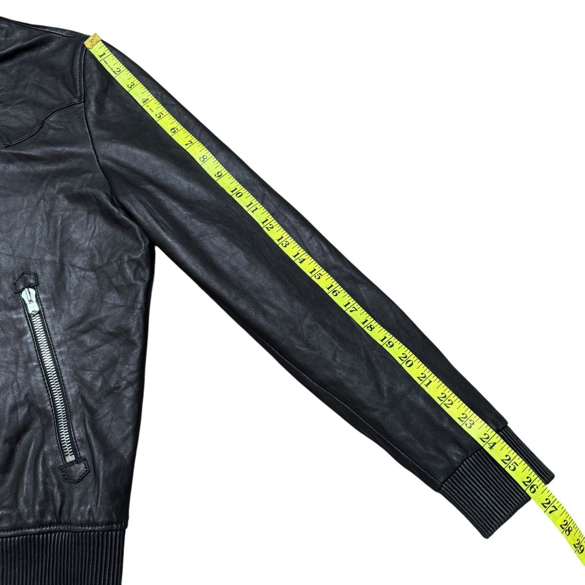 The Kooples The Kooples Leather Bomber Jacket Hooded Fluer Size US M / EU 48-50 / 2 - 15 Thumbnail