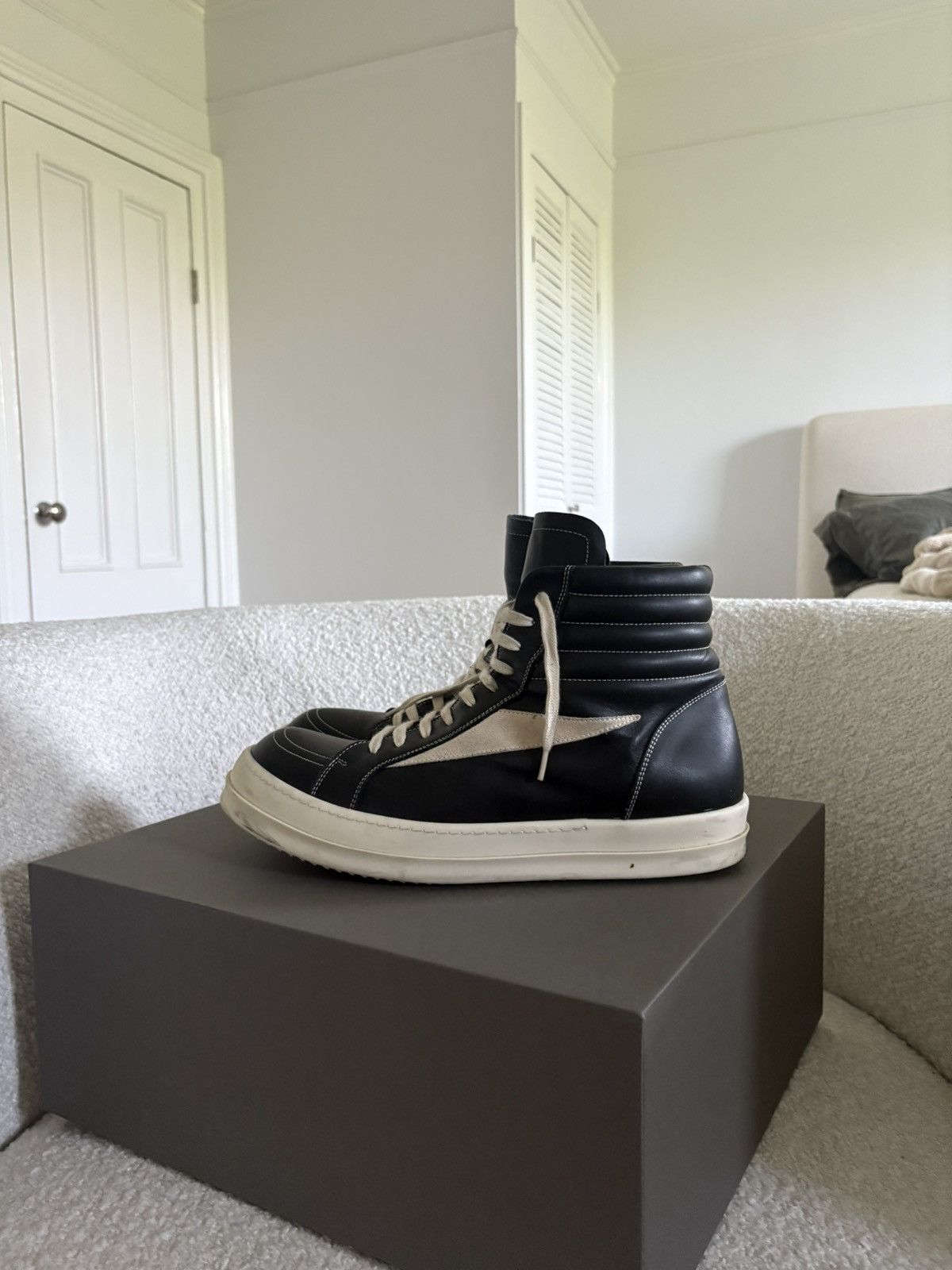 Rick Owens Rick Owens Vintage Sneaks High leather sneakers
