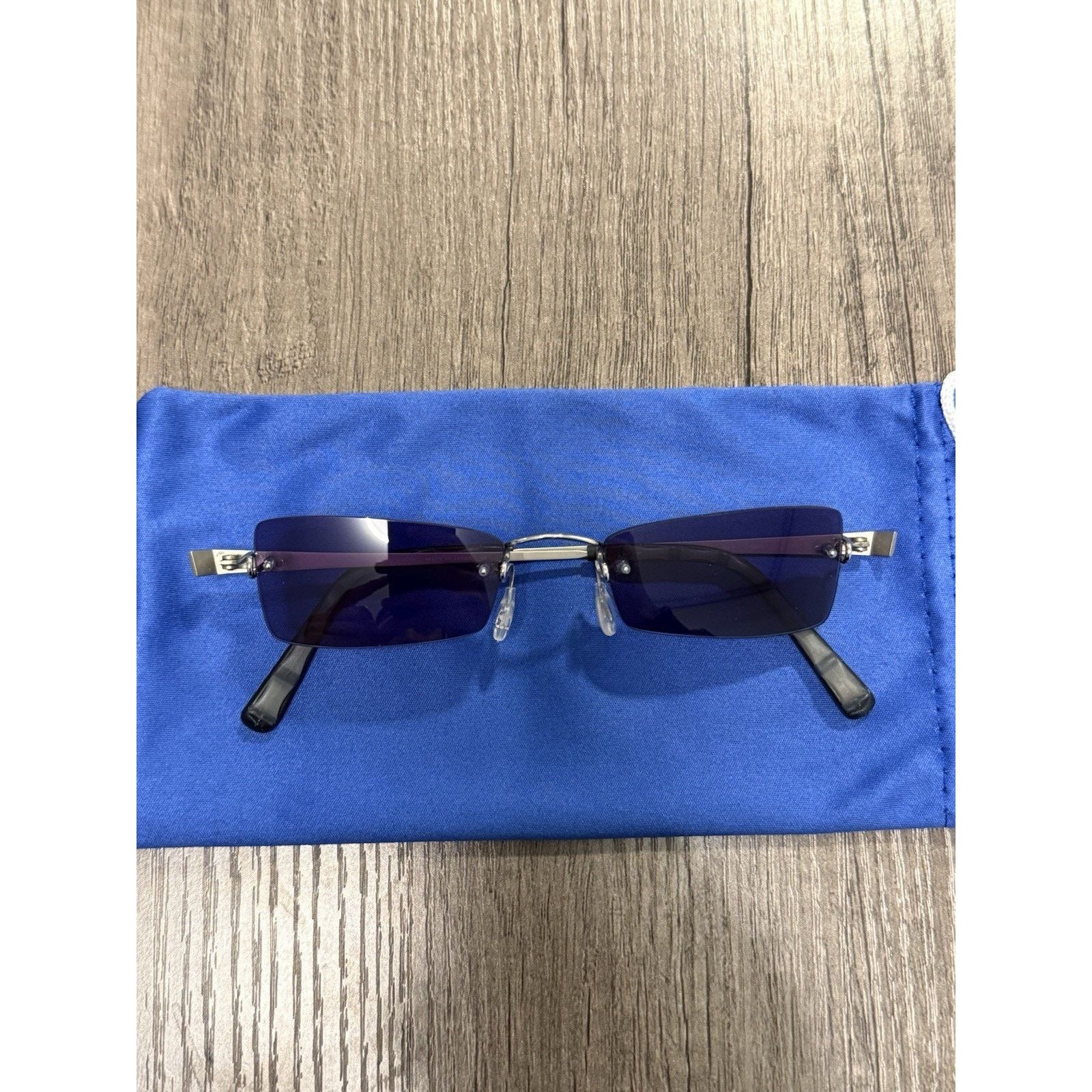 Japanese Brand Kazuo Kawasaki Eyeglasses, MP703, Titanium, Japan Size ONE SIZE - 1 Thumbnail