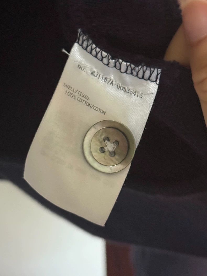 Thom Browne Thom Browne size1 Classic four stripe V neck cotton spring Size US S / EU 44-46 / 1 - 3 Thumbnail